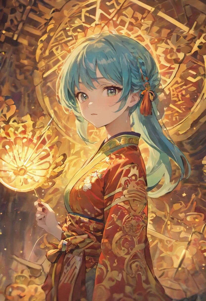 Best quality，A  girl，China Cheongsam，High-forked cheongsam，Cyan dragon pattern，Natural soft light，Fine lines，Ultimate quality，8K quality，Clear detail：1.8