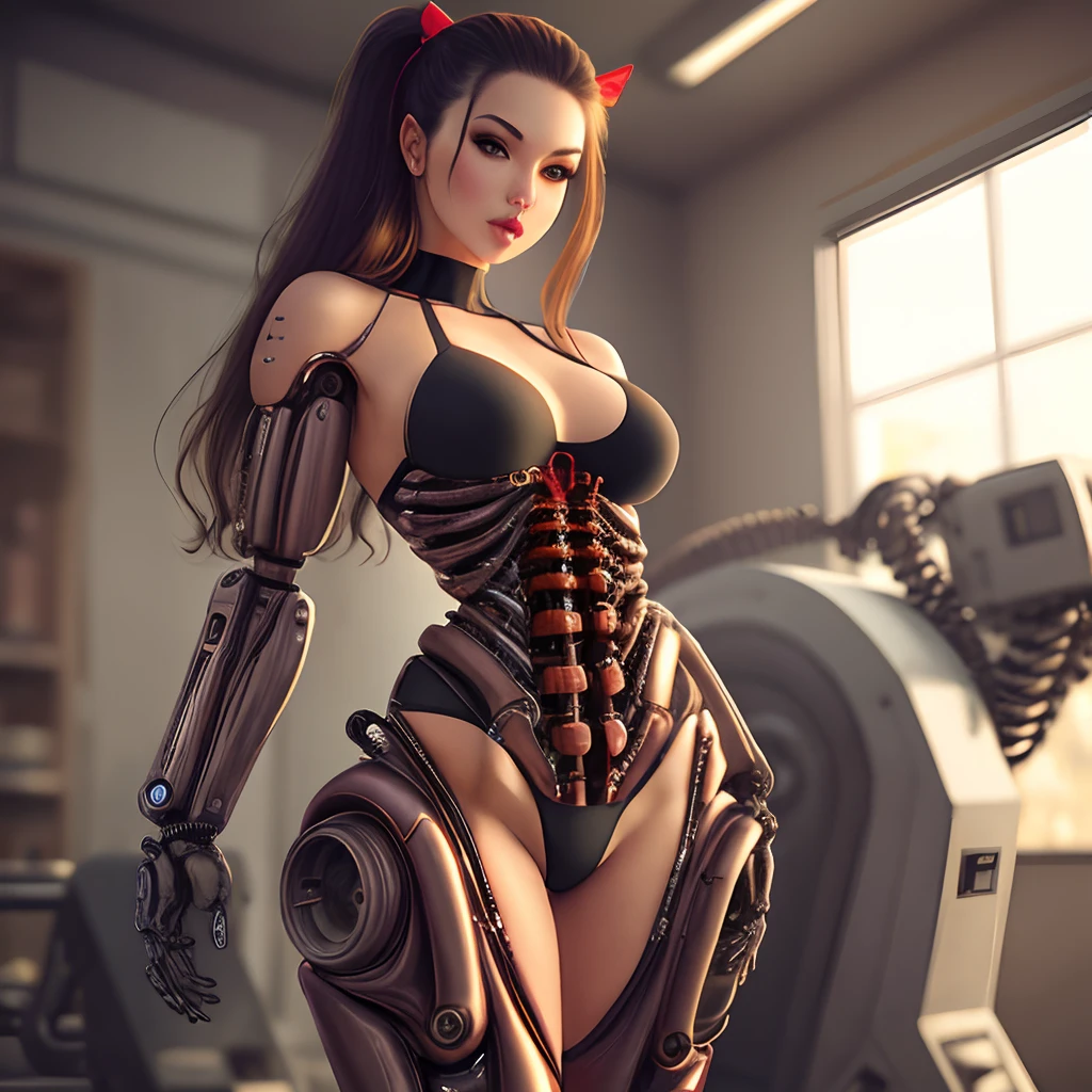 Biomechanical sexy woman