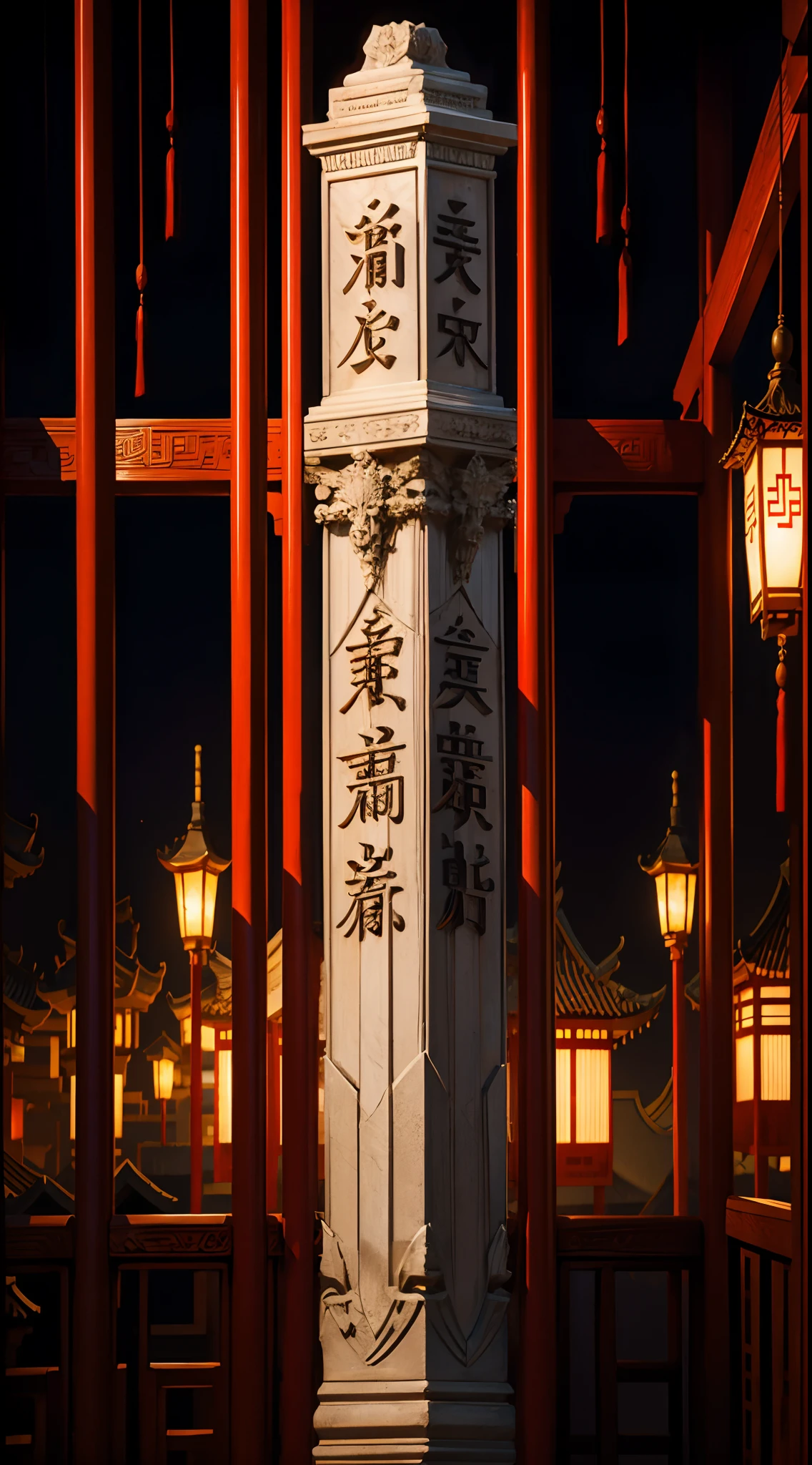 （CU Browser）Carve text around the pillars
