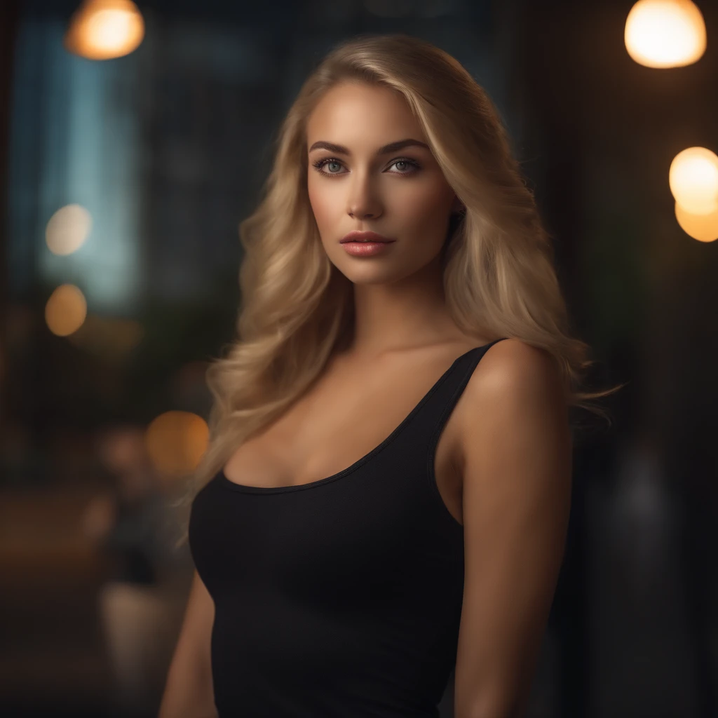 8k, masterpiece, RAW photo, en iyi kalite, fotorealistik, highly detailed CG unity 8k wallpaper, depth of field, Cinematic light, lens flaresi, ray tracing, (an extremely beautiful face, beautiful lips, Beautiful eyes), Face with intricate detail, (ultra-detailed skin), 1 girl, Dark, in deep shadows, beautiful ukranian girl, Ukranian model, 1 erkek, (a very fit and muscular body:1.3), (looking at the audience), (A GREAT TENACIOUS LOOK:1.3), (kolsuz), (Fashion City by Night, dark night, neon tabelalar, Blurred background), moda sokak gece, (arkada insan olmadan:1.3), beautiful earrings, bilezikler, kolye, pantyhose, clear eyes, Walking, (solgun ten), (big eyes), face forward, (upper body shot), (ipek renkli bir elbise:1.3), (blonde hair), (dar ve dantelli bir elbise), (saydam), (looking at the audience:1.3) open chest, very thin, medium-sized breasts, Don't turn your back, (Rear shot), saydam, Buttocks of medium size,.