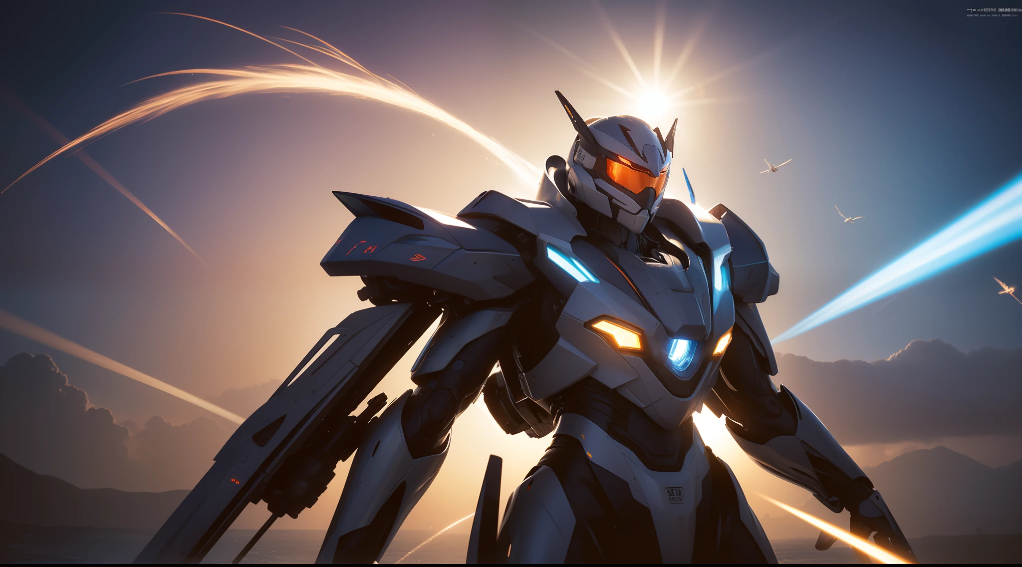 From the movie New Century Evangelion，orange theme，Best quality,Masterpiece,Realistic,professional,Vivid colors,Ultra-fine painting,Portrait,anime big breast,Photogram,number art,Fantasyart,3d graphic,Cinematic_lighting,Strong_rim_Light,rim-light,Ambient_Light,Tyndall effect,moodylighting,Huge_filesize,Real,female pervert,Mecha musume,Cyborg,Tights combat suit,Power armor，Cut clothes，Japanese_Armor,one side up,shmup,remains,rubble_废墟,(Extremely detailed Cg Unity 8K wallpaper),(((Masterpiece))),(((Best quality))),((Ultra-detailed)),(Best Illustration),((An extremely delicate and beautiful)),Dynamic Angle,Wind,classic,Spring,(Detailed light),(Sunlight),Beautiful and delicate water,(Painting),(Sketch),(full bloom),(Shine),