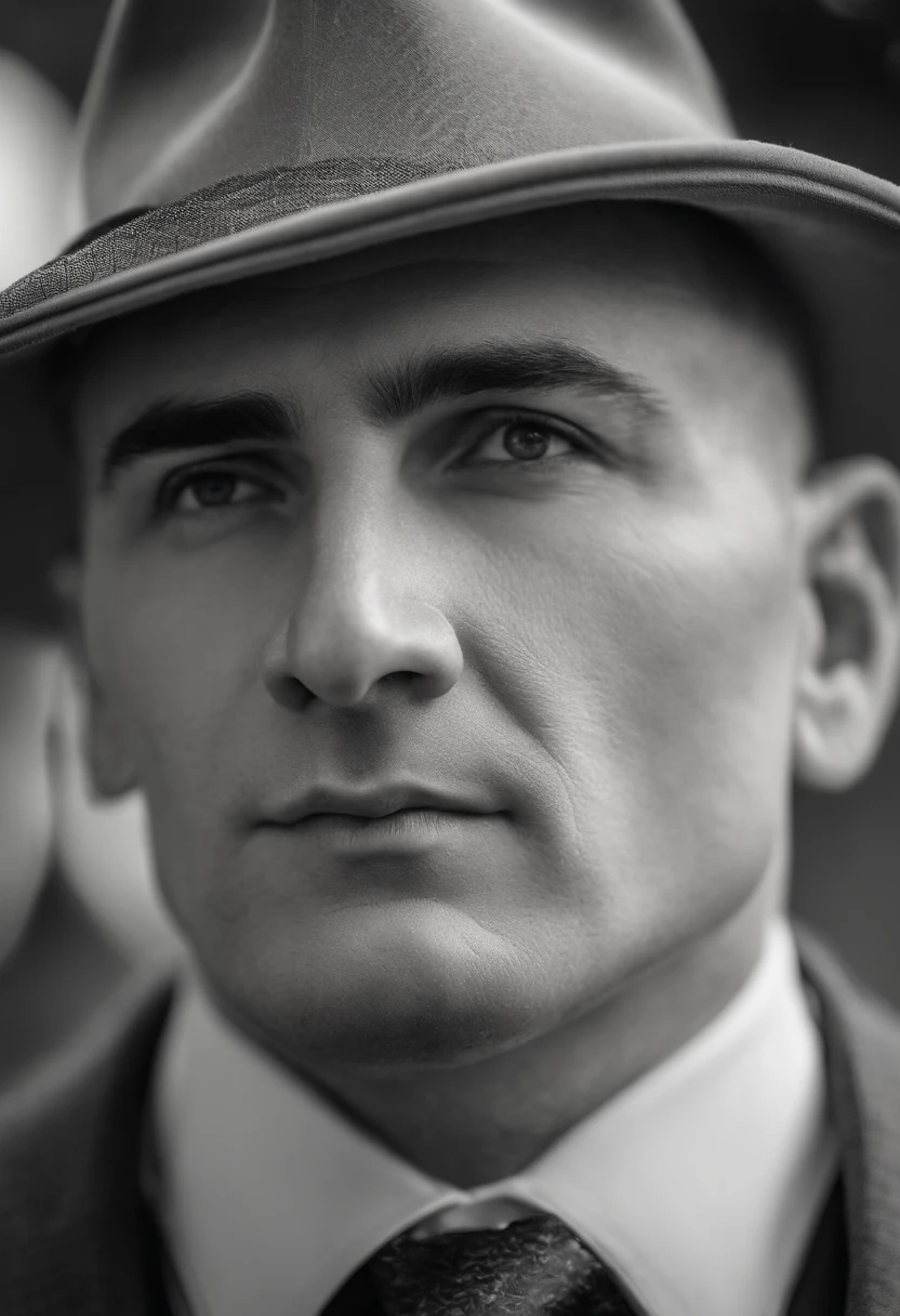 Slightly fat,Robust man,Model figure,formal outfit,of a shirtless,nipple bump,Large balls and sheaths,(Penile erection:1.7),Inch-headed man,National character face,Full body view,Centered, looking at the camera in,8K,shooting with Hasselblad X1D-50, maximum focus, Depth of field, Light particles,(Best quality),(Masterpiece),(Ultra detailed),Lawn head,With a smile,realistic muscle