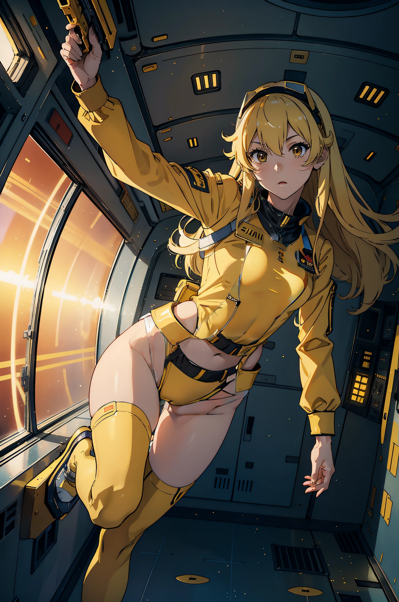 all yellow