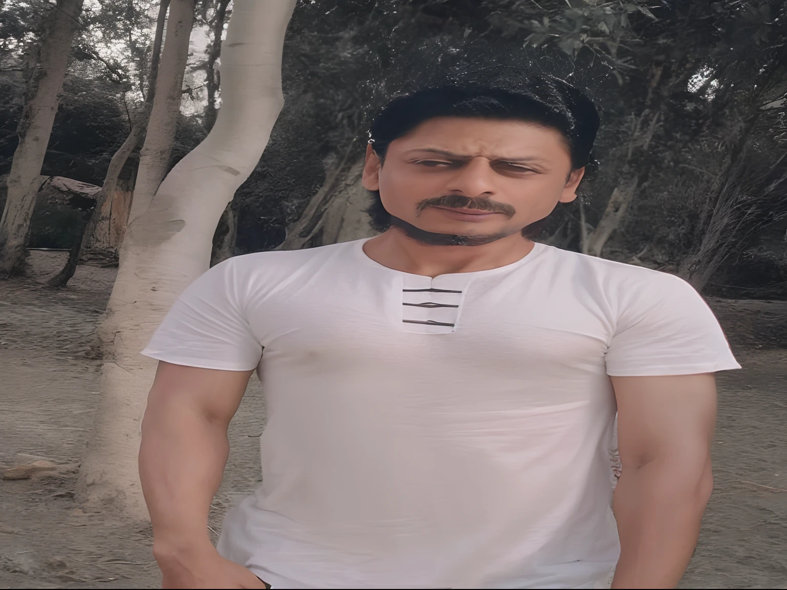 Shahrukh khan look