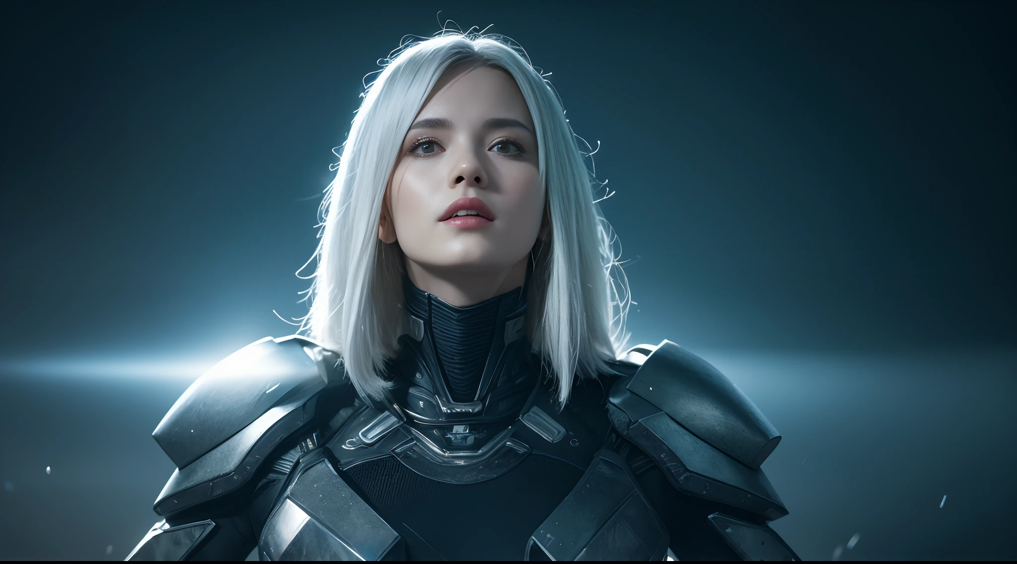 vanishing point,From the movie Matrix ,3D,solo, 1girl,battle garment,A young white haired girl from Germany,A beautiful cyberpunk female image,hdr(HighDynamicRange),Ray traching,NVIDIA RTX,Hyper-Resolution,Unreal 5,Subsurface scattering、PBR Texture、post-proces、Anisotropy Filtering、depth of fields、maximum definition and sharpness、Many-Layer Textures、Albedo e mapas Speculares、Surface coloring、Accurate simulation octane rendering of light-material interactions、Two-colored light、largeaperture、Low ISO、White balance、the rule of thirds、8K raw data、blackstockings,cinematic lighting, ray tracing, reflection light, UHD, best quality, high quality, award winning, high details, masterpiece, anatomically correct, textured skin,