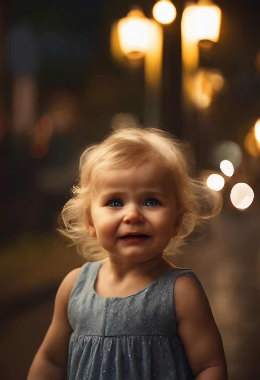 (midnight:1.2), Street lights, **** girl in the street, naked, pale skin, blush,  outdoors, smile, sunny, (rainy weather:1.2), (long wet hair:1.2), masterpiece, 8k, soft lighting, contrasting color, ultra realistic, highly detailed, intricate, depth of field, (professionally color graded:1.10), (bright soft diffused light:1.21), 