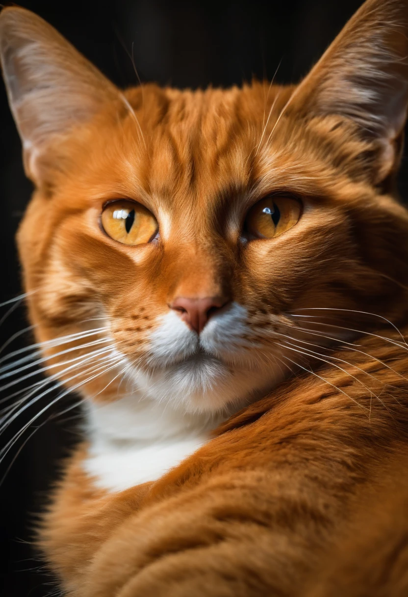 orange cat