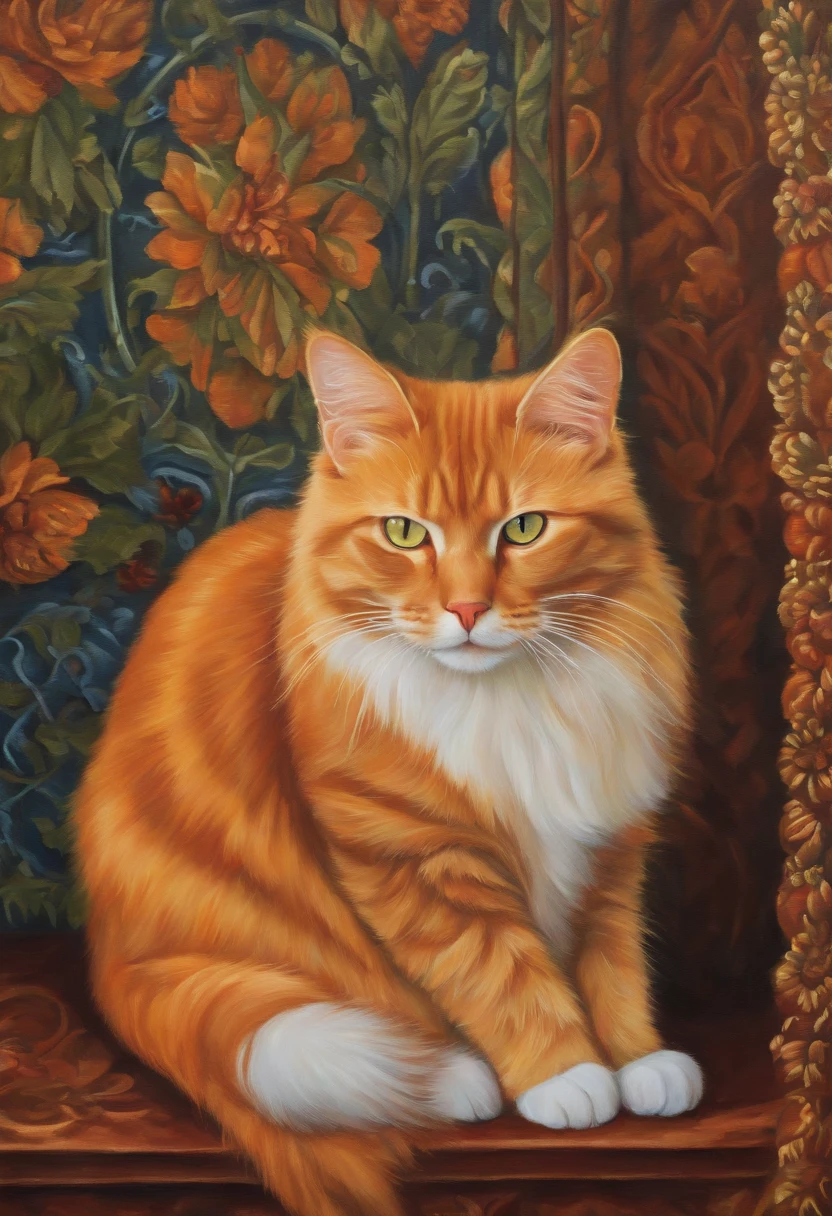 orange cat