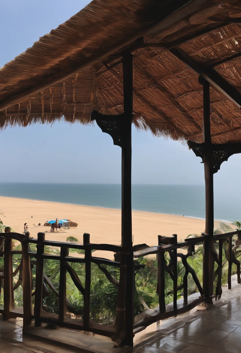 A 190 on the coast*There is a snack street on Dingba at 8m,The food stalls are roofed with four sticks,The roof should be light,The field of view is able to penetrate,Internet celebrity,Shared by all,Landscape and architecture combined,Can withstand typhoons,Jiageng style building,Xiamen style