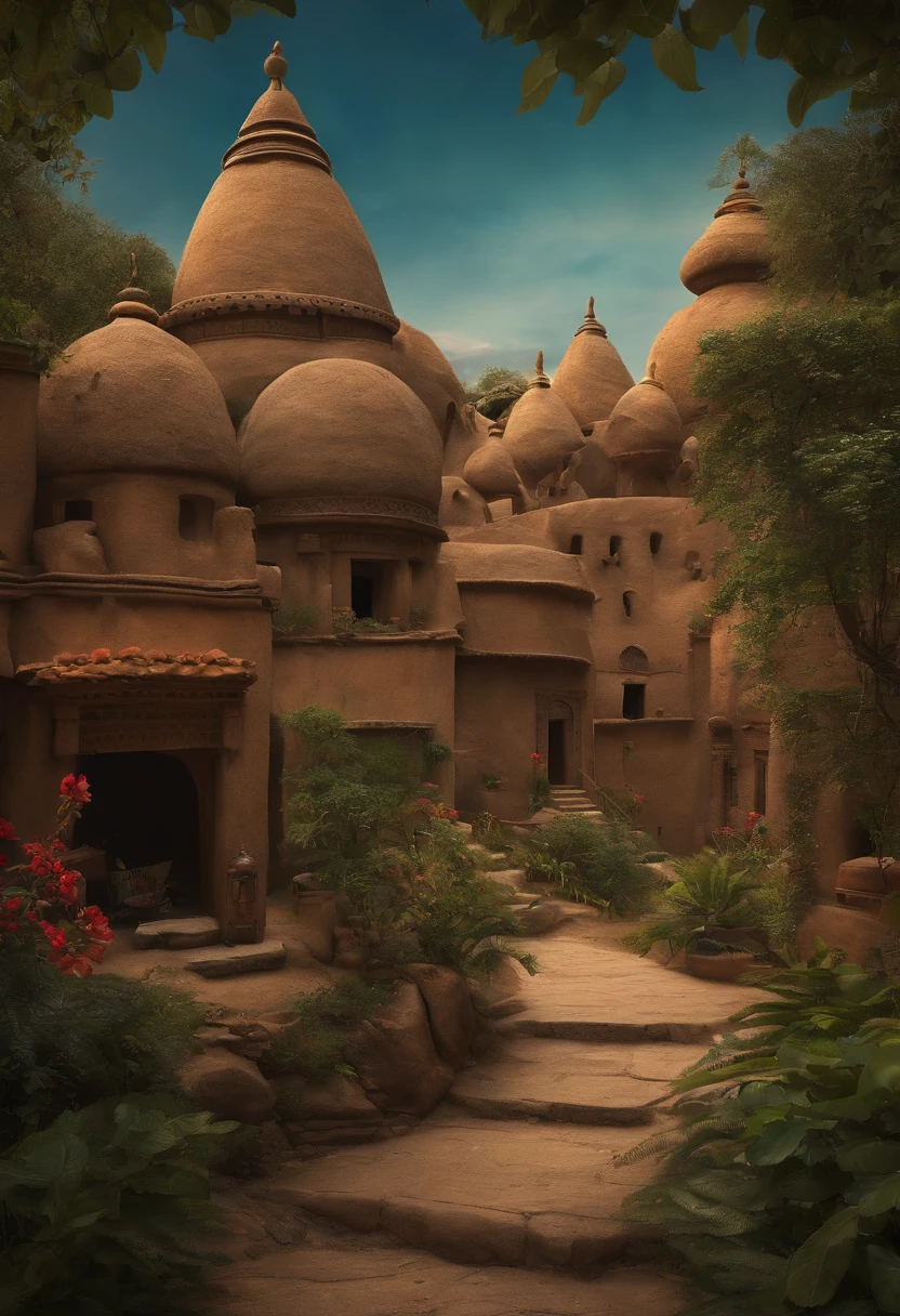 Screen keywords:Ancient Indian village、the woods、Seven blind mice、curiosity、exploring、Strange stuff、Take turns touching、touch、guess。