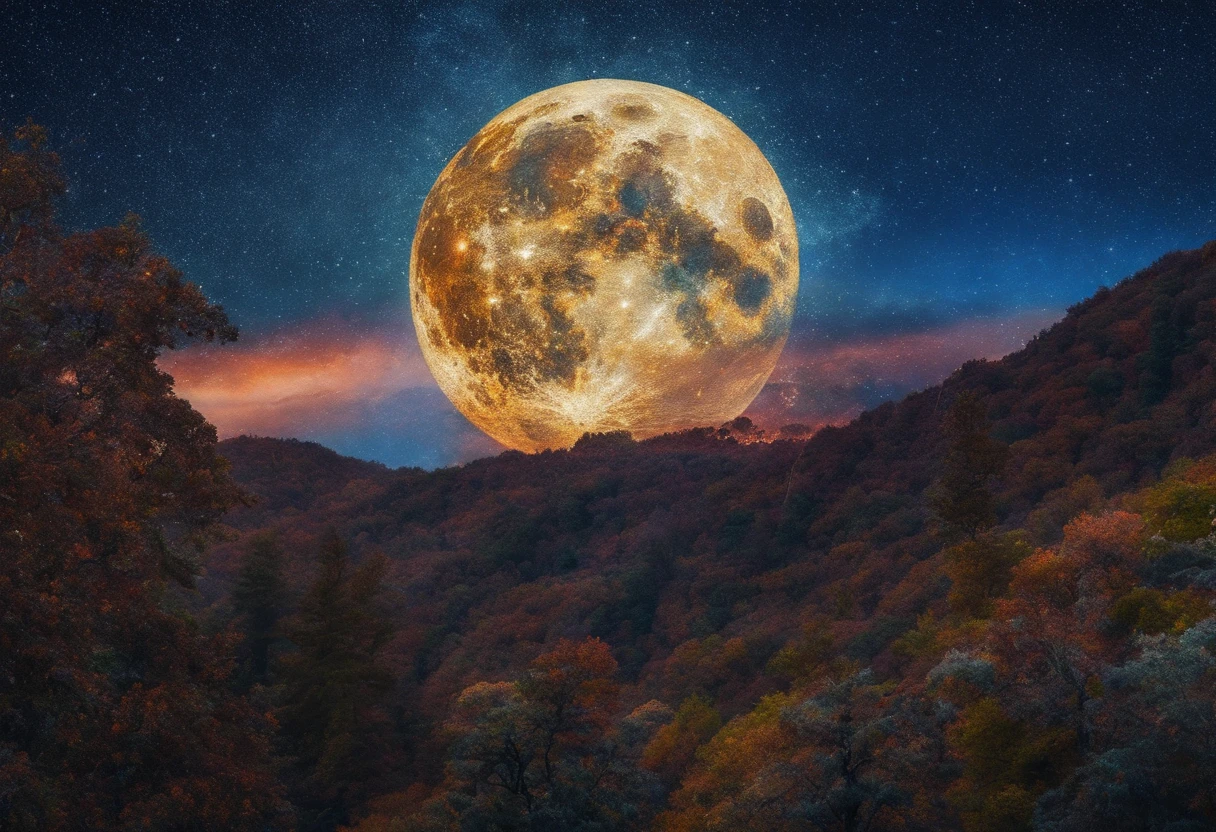 Blue Moon,Close-up overlook,Geological exploration camera to take pictures