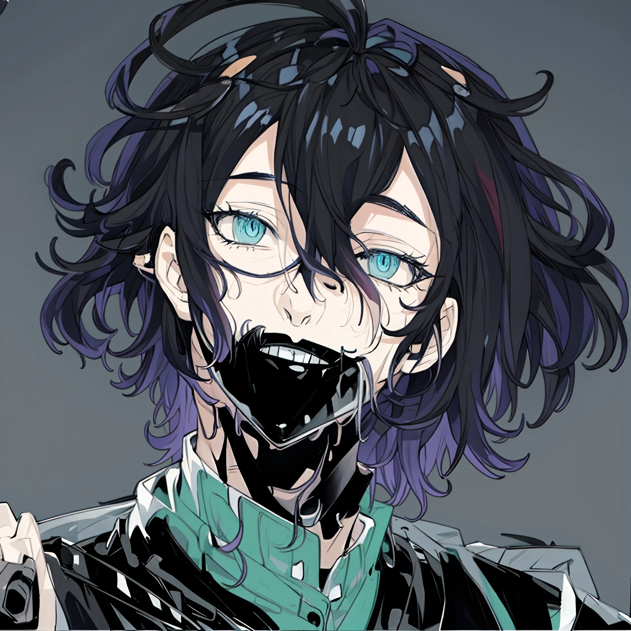 Anime characters wearing black masks, dead body,handsome guy in demon killer art, detailed anime character art, highly detailed exquisite fanart, clean and meticulous anime art, Detailed digital anime art, Stunning anime face portrait, demon slayer rui fanart, high quality colorful sketch, demon slayer artstyle, Anime style portrait, Digital anime illustration, Key anime art, Detailed key anime art