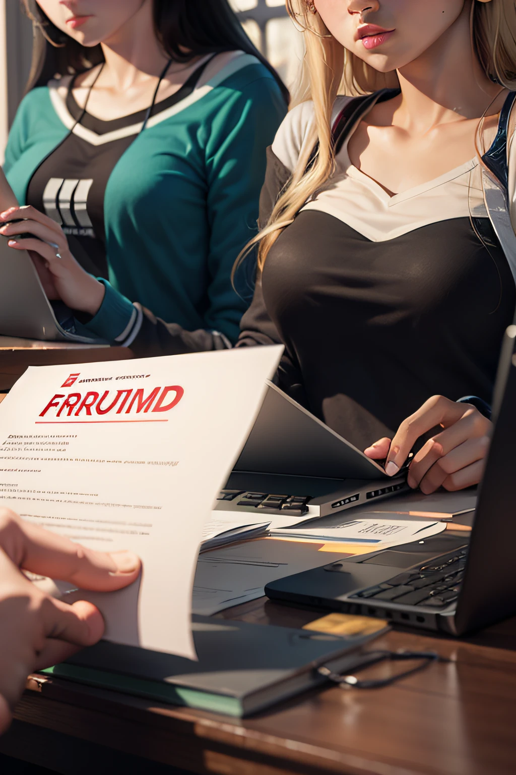 Anti-fraud propaganda for college students