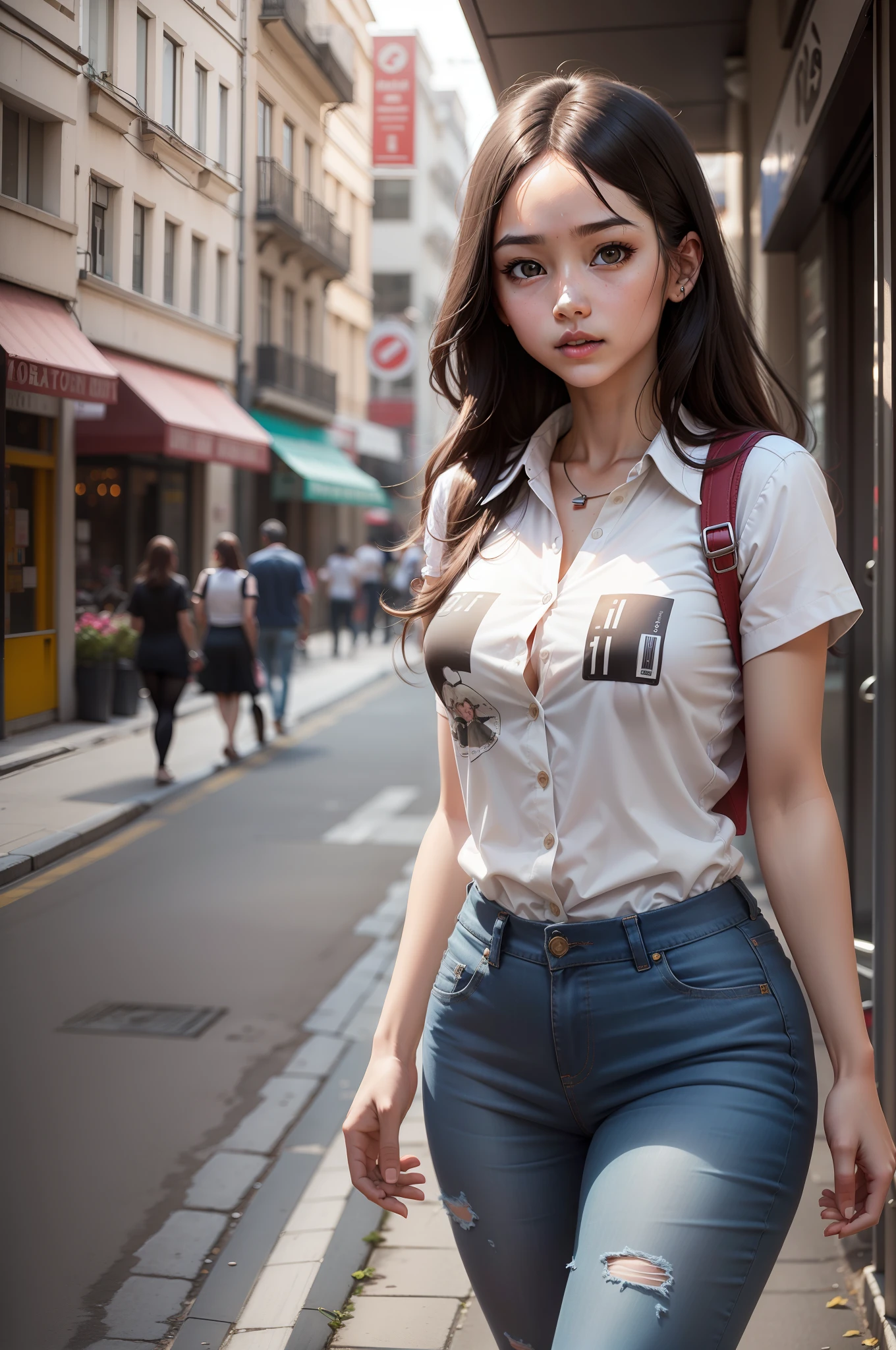 She is a 15 year old girl.