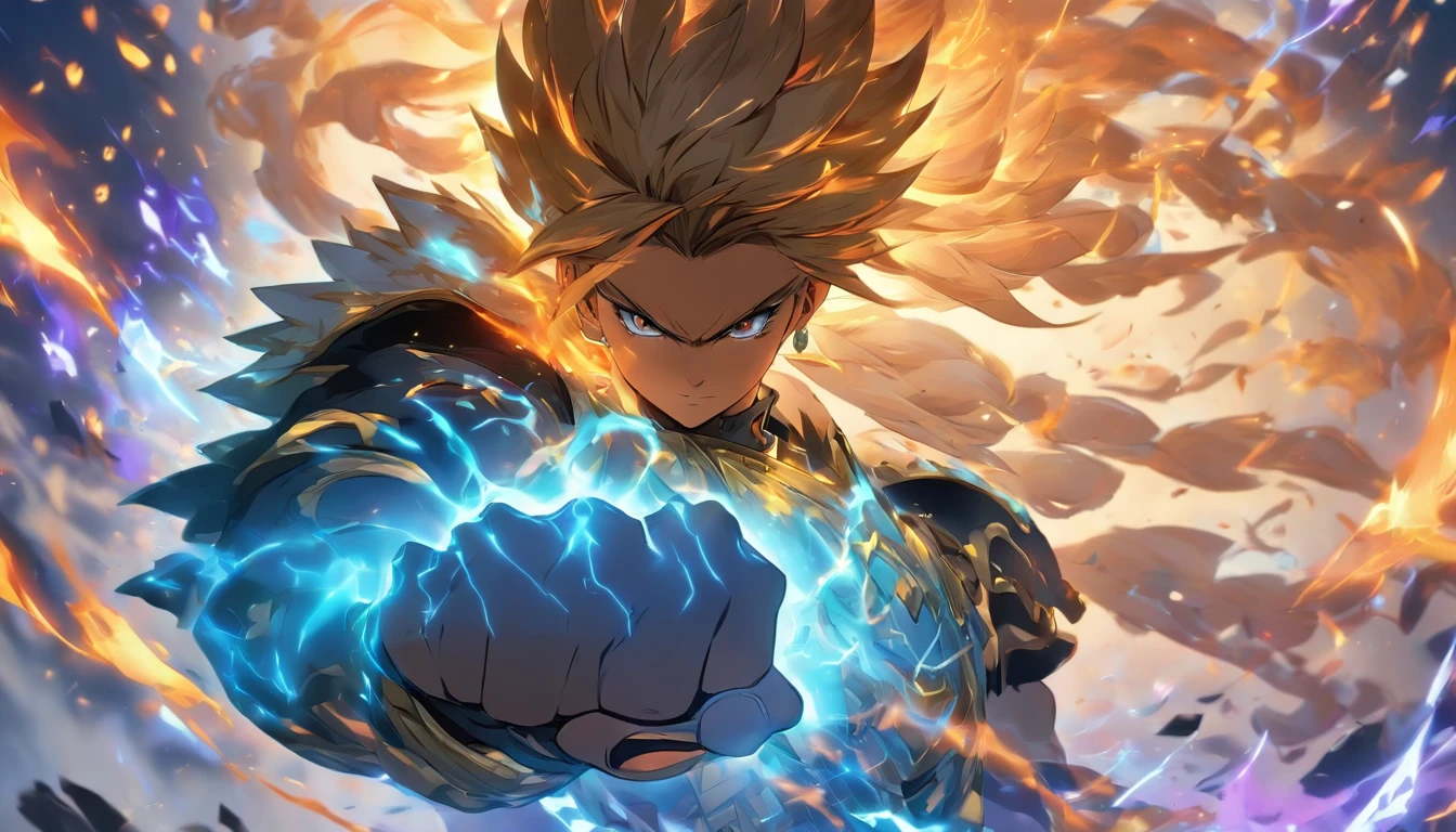 Desenhe o personagem Xiao de Genshin Impact em uma pose serena, but with an intimidating expression. he must be standing, with hands folded in front of his chest. Your gaze should convey determination and an aura of power. Be sure to capture the details of your signature costume. The setting can be a nocturnal environment, com sombras intensas ao redor dele, para acentuar seu ar misterioso. Remember that the image should reflect the unique and complex personality of the Xiao character.