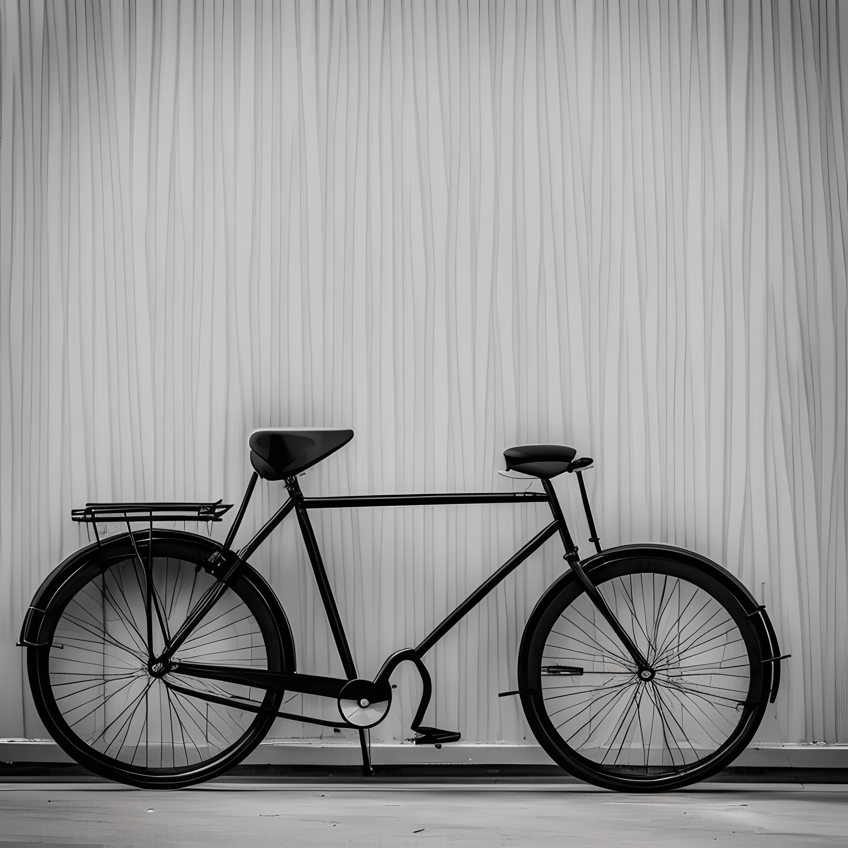 white background, dual color, scene, ink, bicycle --auto