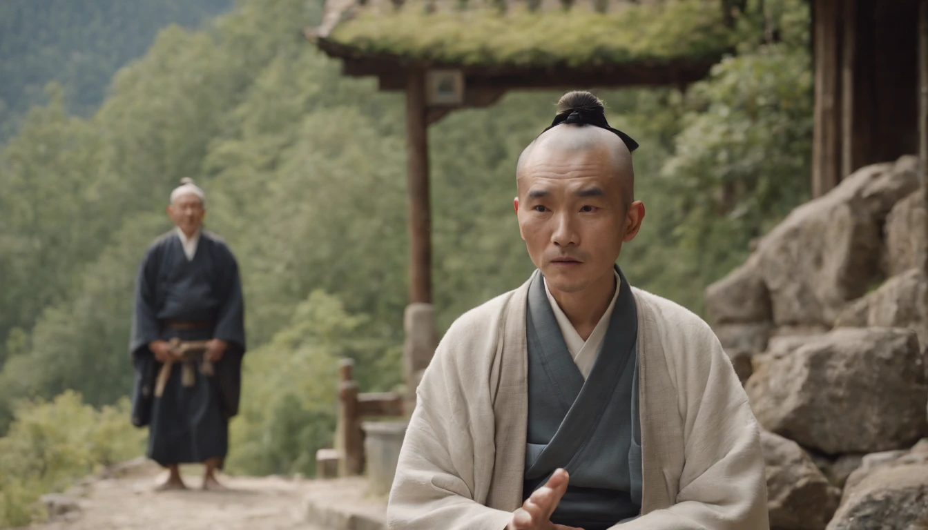A young man named Haruki, meets an old Zen master, named Hoshiko, with a scowl on his face in a quiet village nestled among the mountains