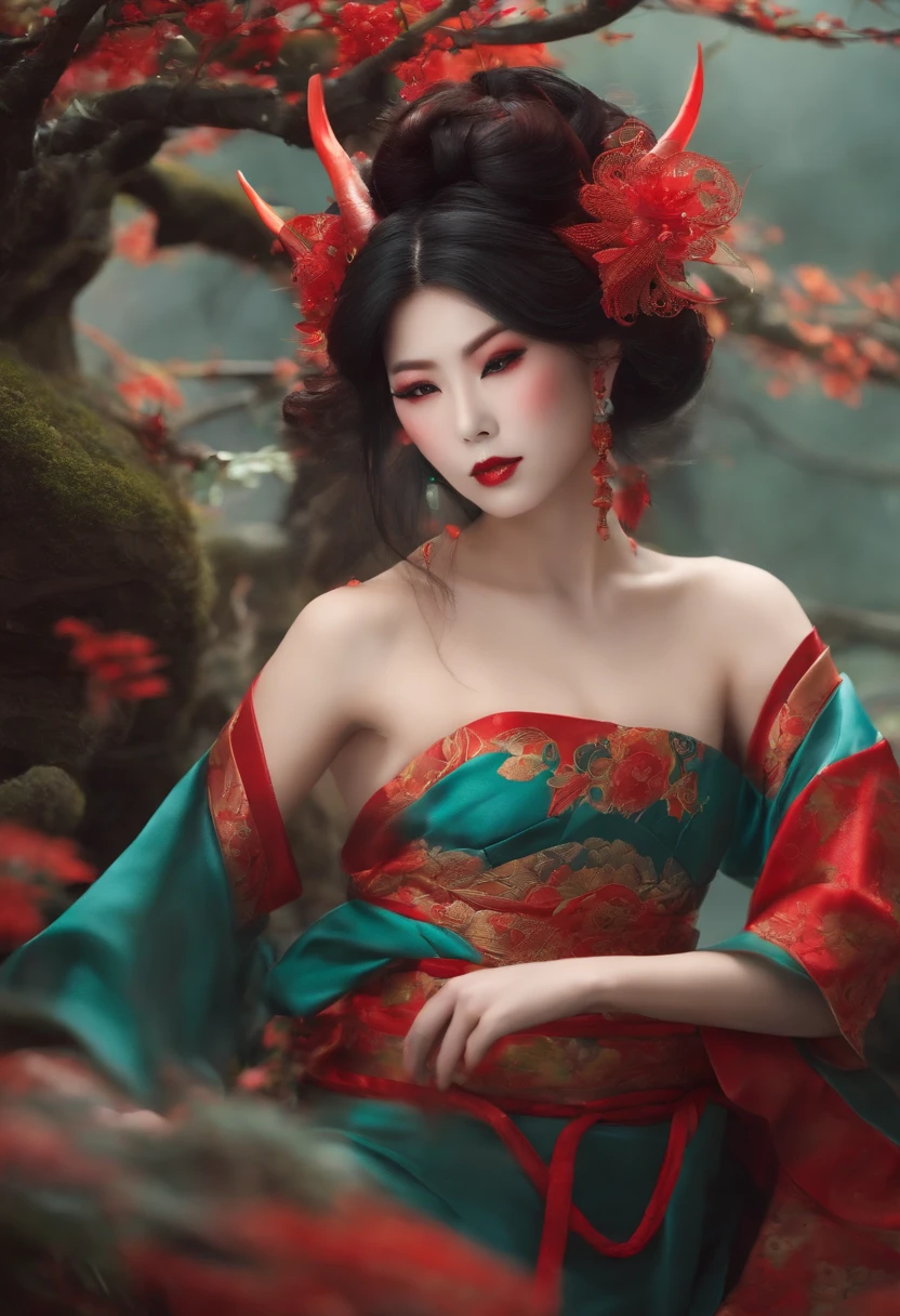 Japanese, Realistic, beautiful girl, perfect body, transparant silk, sexy