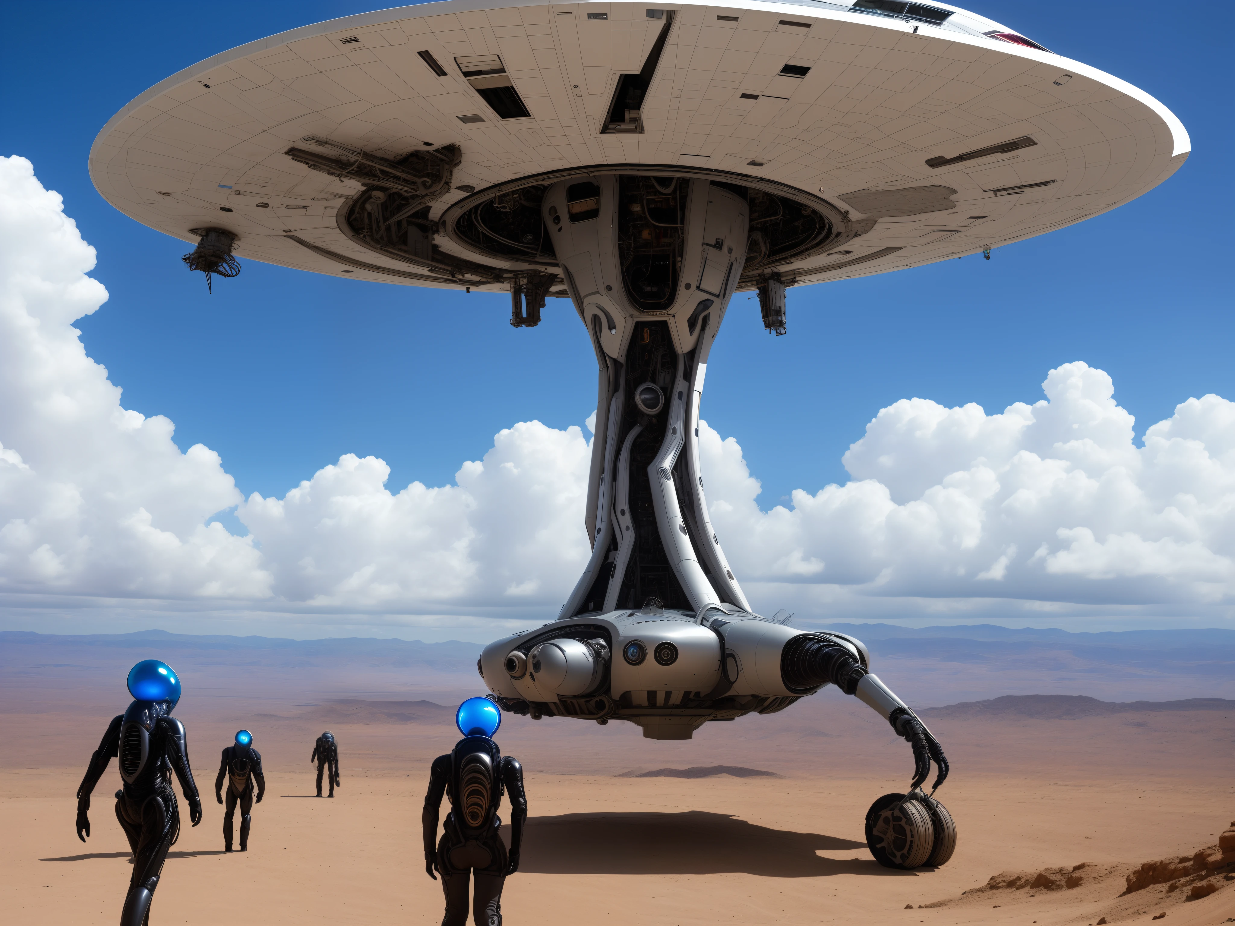A world full of futuristic technology (Extraterrestrial perspective)