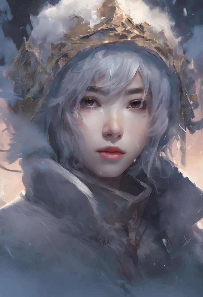 winter light, winter environment, masterpiece, young korean idol boy, korean male,full body size, eastern fantasy theme, grey eyes, vertical pupils, forest, grey hair, cold look, light clothes, pale skin, colour grading, light illustration, the person in the middle, extreme quality, radiant, extremely detailed, ultra-detailed face, ultra hd 8k, ultra digitality, mythical, winter evening lightning, concept art portrait by Greg Rutkowski, artgerm, hyperdetailed, intricately detailed art, fantasy style, triadic colours, fantastical, intricate detail, splash screen, complementary colours, fantasy concept art, 8k resolution, deviantart masterpiece, oil painting, heavy strokes, soft lighting, film photography, analogue photography, film grain, Anna Dittmann, hyperrealism, oil dripping,boy,male, korean idol male face, short hair male,