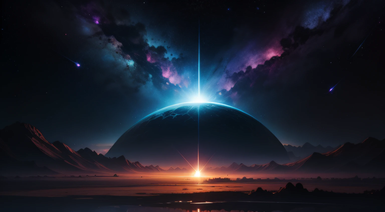 space backdrop,off-world
