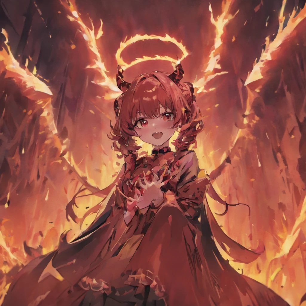 (devil horns:1.2) and (Poor people)