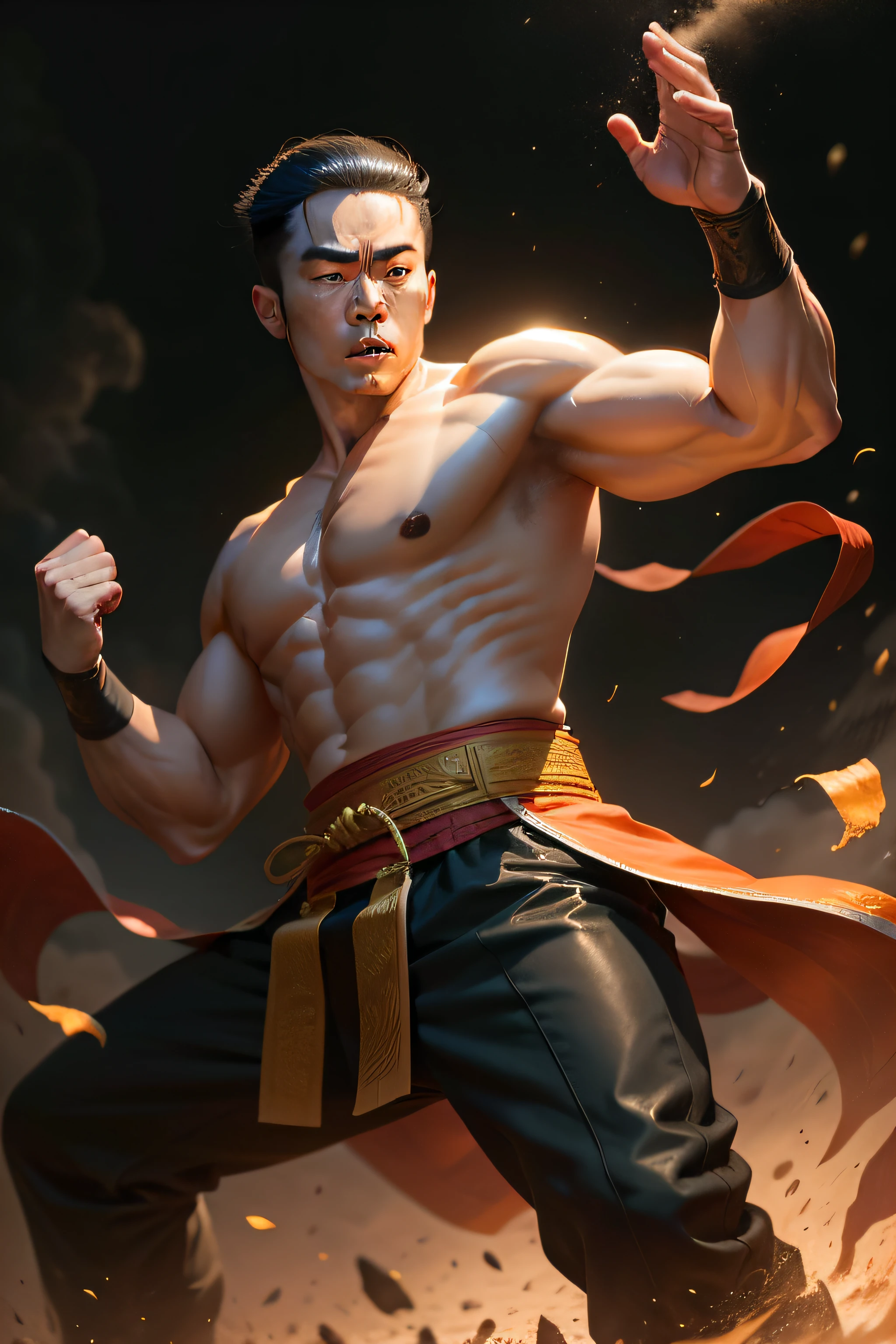 A man who knows kung fu,More similar to Jet Li