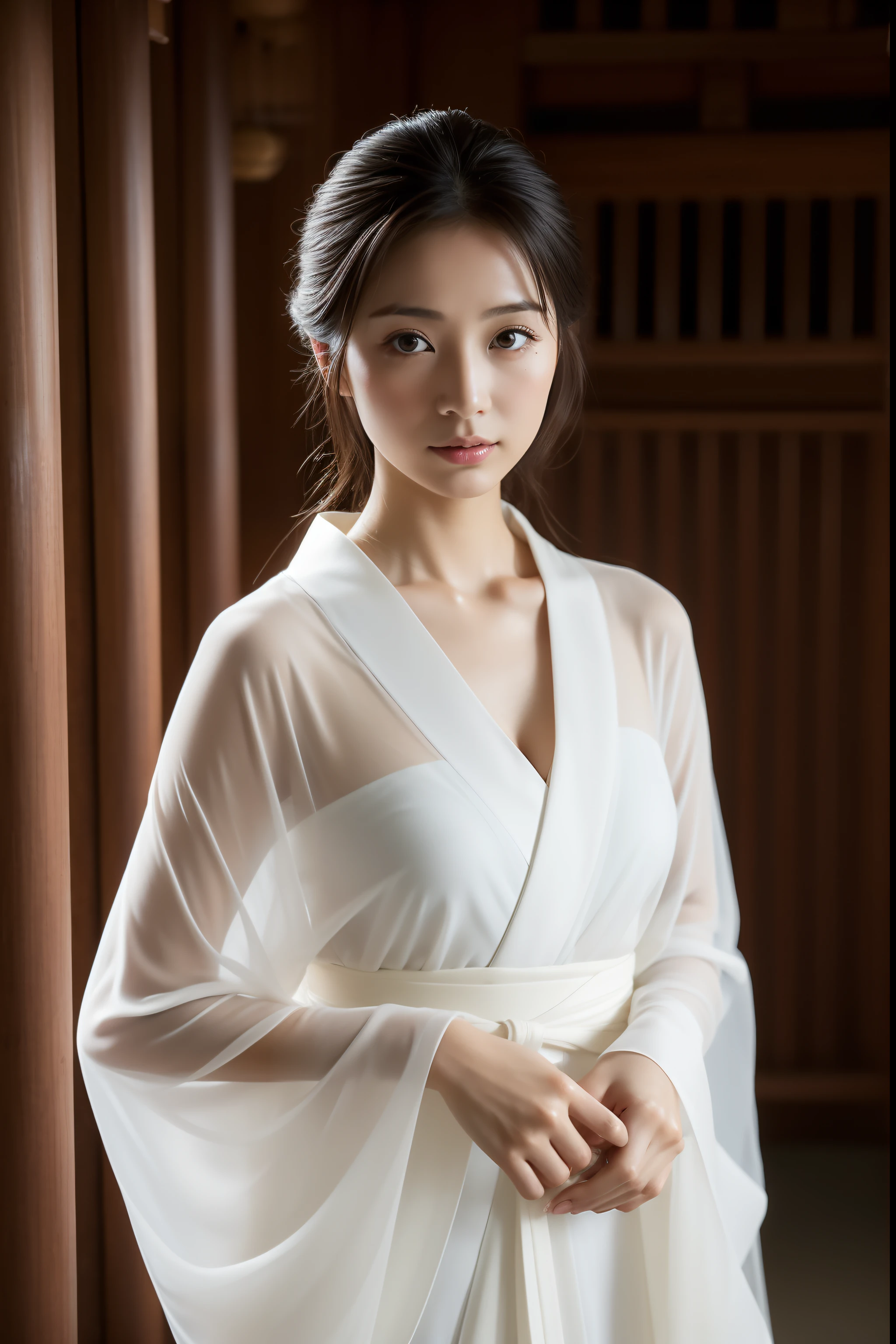 White dress