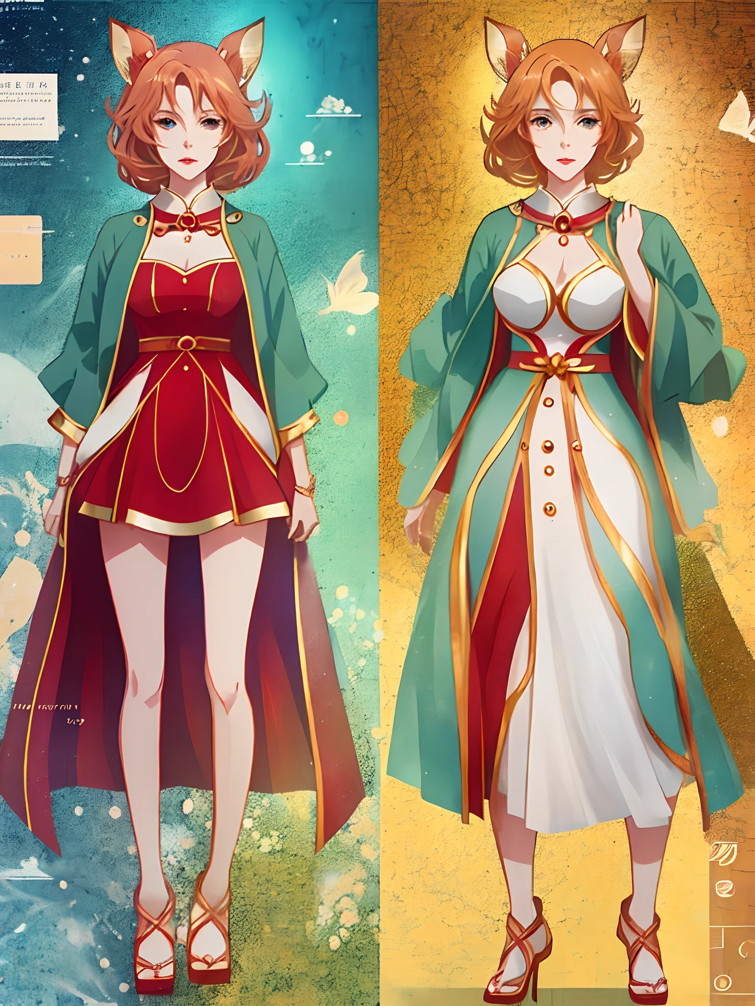 three views,full body,sunfish,silly,delicate face,blueeyes,anime characters,catalog,UX/UI,UX,UI,Pinterest,behance,aestetic,excellent presentation 250 --auto --s2