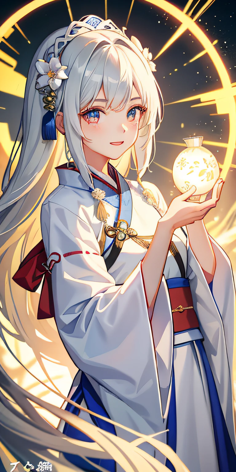 1girl, (hanfu), glowing, sidelighting, wallpaper,