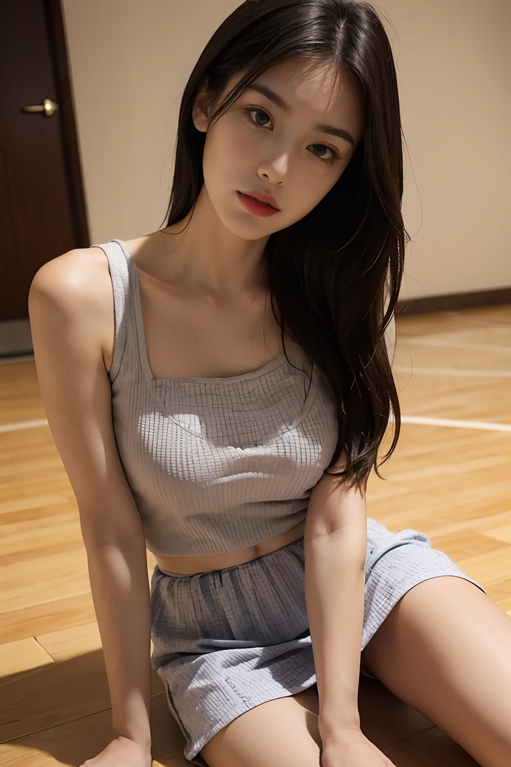 gray clothes
