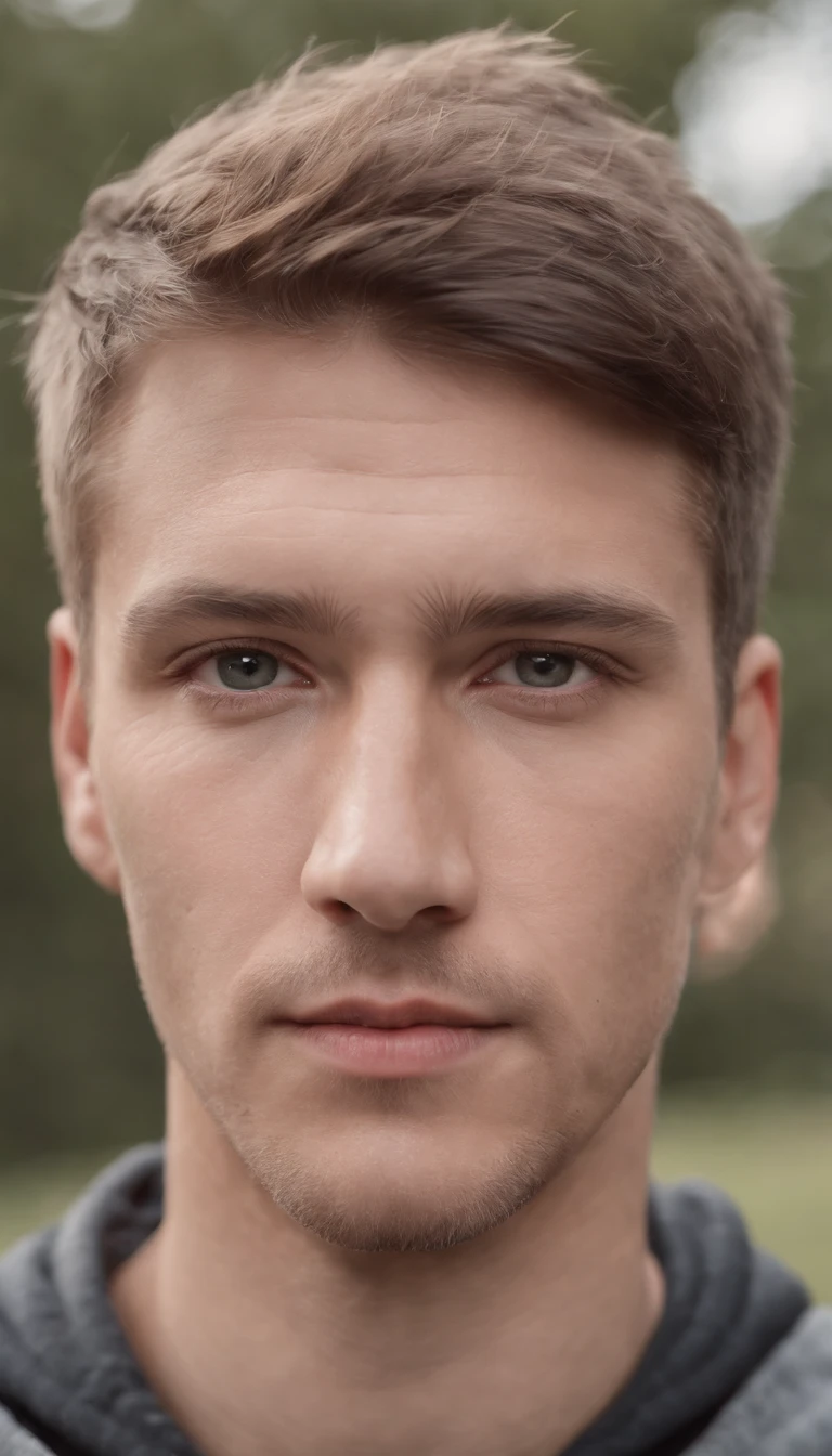 Danish Man、Wild、short hair、gentle、hunter eyes、hoodie, Soccer Player, detailed, 8K, extremely realistic, ultra high quality, extreme details, very high resolution