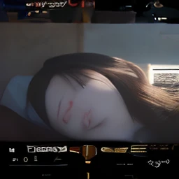 (Top Quality, Masterpiece: 1.2), 18 year old girl, wearing a lace nightgown, lying in bed, morning light, realistic face, perfect body, good anatomy, perfect face, curly long hair, black hair, photorealism, super detailed, high quality, photo pose, sexy, bangs, big breasts