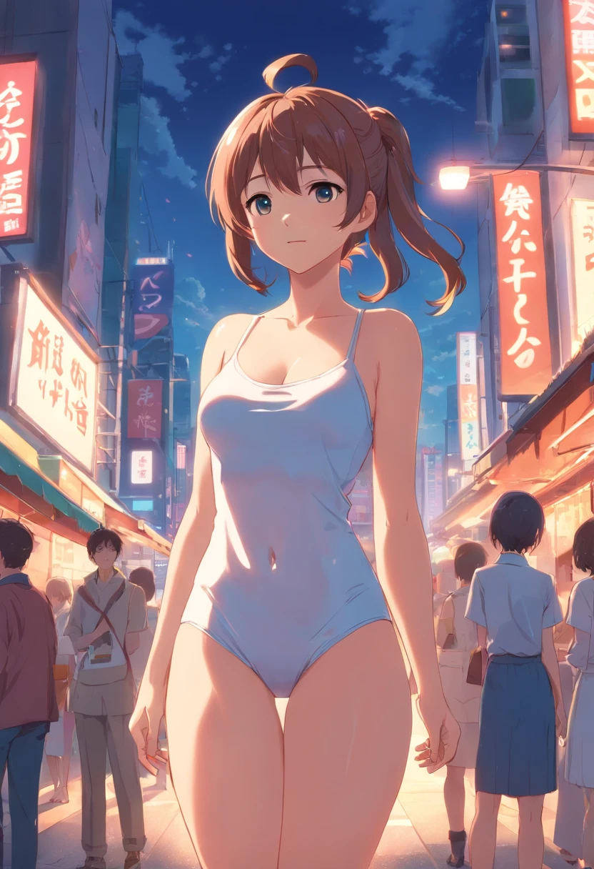 (Best quality, masterpiece, UHD, 8k, 32k), (model : 5 girls, group, all girls), (Additions: professional lighting, professional shooting, professional positioning, perfect results), (Theme : Female beauty), ( background: random street, middle of crowd ), ( Position : Lying), ( age : young), (style : naked, ponytail, white or red hair), (Proportions: perfect curve, medium chest, thighs, stomach), Slightly scaled, seductive, high detail