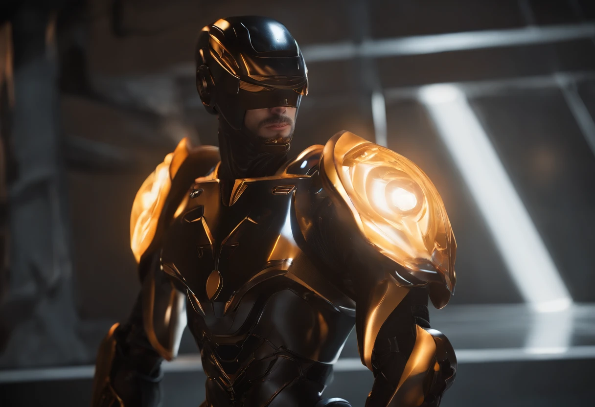 Minimalism, The smallest award-winning luxury humanoid robot, High-tech synthetic bio-ethereal metal and orange titanium material, an award winning photograph, on a dark background, Dark color palette ergonomic photography, Incredibly detailed, sharpen details, cinematic production still, Cinematography, Photorealistic, modern composition, illusory engine, Cinematic, Color grading, Portrait photography, ultra-wide-angle, Depth of field, Hyper - detailed, Extremely colorful, insanely details, intricately details, Extremely colorful, illusory engine, Cinematic, colorgrading, editorial photography, Photography, photographed, Depth of field, degrees of freedom, Tilt Blur, White balance, Super resolution, megapixel, ProPhoto RGB, Fri, Half Moon Lighting, back lit lighting, Natural lighting, Incandescent Lamps, fiber-optics, Mood lighting, Cinematic lighting, Studio lighting, Soft lighting, volumetr, Contre - Jour, Beautiful lighting, emphasis lighting, Global illumination, Global illumination, Global illumination in screen space, Ray Tracing Global Illumination, optics, dispersion, luminance, Shadows, Roughness, piercingeyes, ray-traced reflection, lumen reflection, Reflections in screen space, Diffraction gradient, color difference, GB displacement, scanlines, Ray tracing, Ray Tracing Ambient Occlusion, Anti – Aliasing, FKAA, TXAA, RTX, SSAO, Shaders, OpenGL - Shaders, GLSL - Shaders, post-proces, postproduction, cel shading, Tone-mapping, ..CGI, vfx, SFX, insanely detailed and intricate, hyper - maximalist, elegant, Ultra photo realsisim, Super detailed, Dynamic pose, Photography, hyper realistic rendering, Ergonomic, Paintings by Trompe