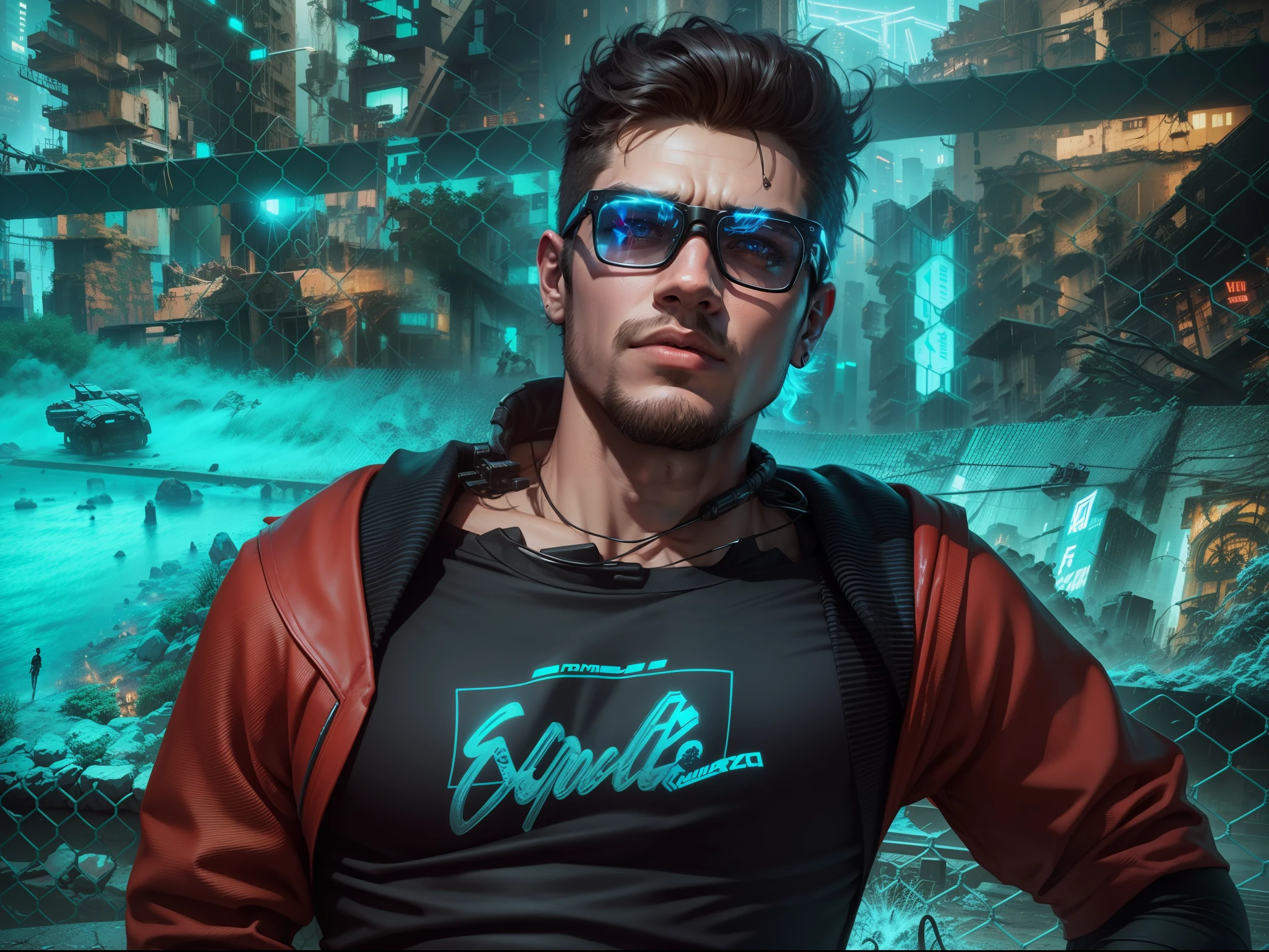 Background change cyberpunk, hansome boy, realistic,4k,ulatra realistic