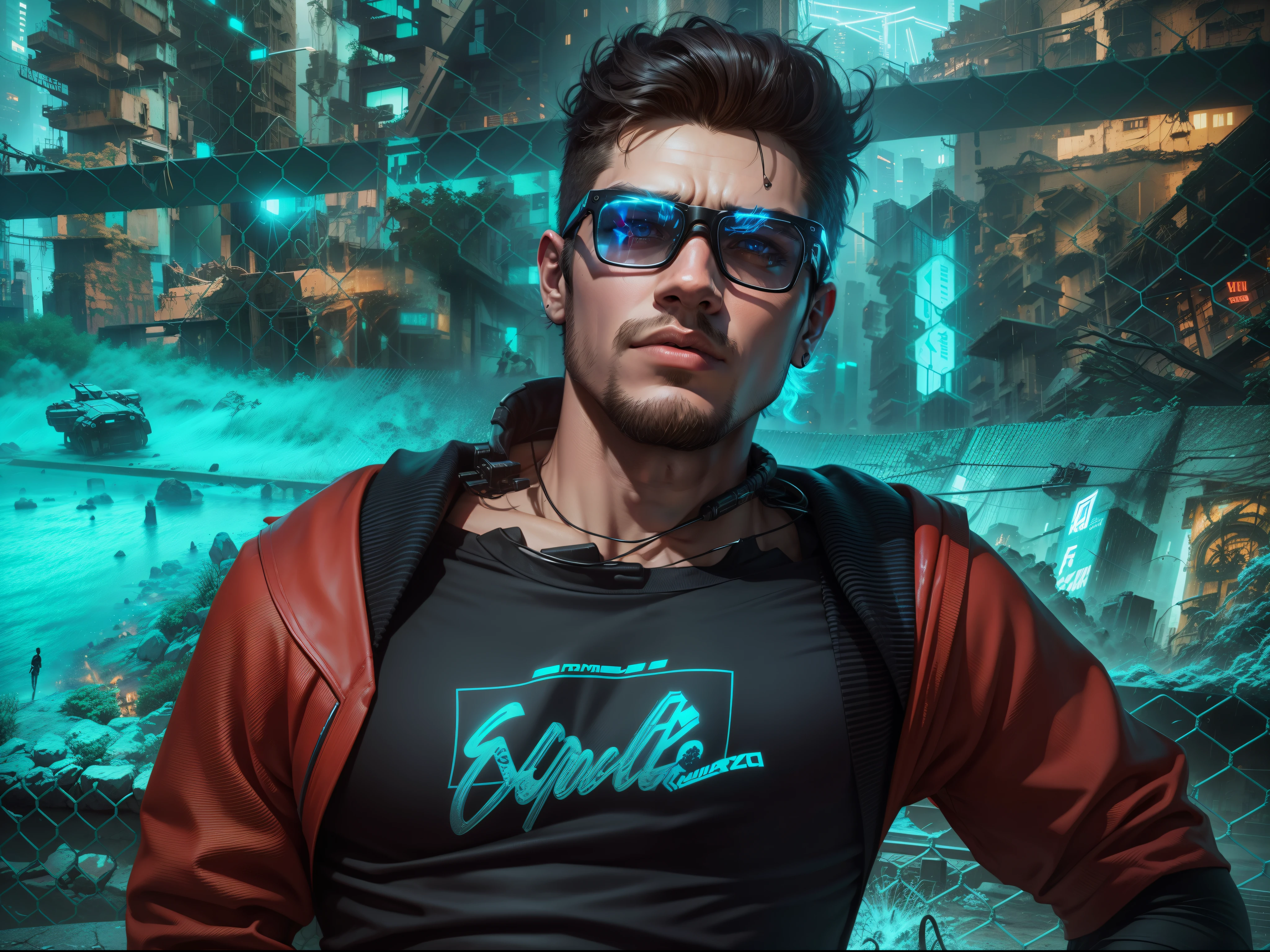 Background change cyberpunk, hansome boy, realistic,4k,ulatra realistic