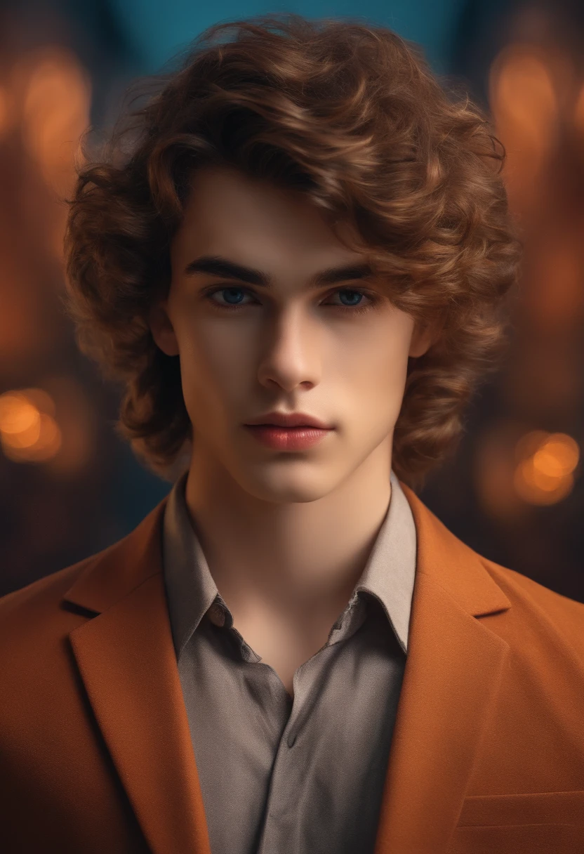 4k realastic face of 18 years boy and realastic background