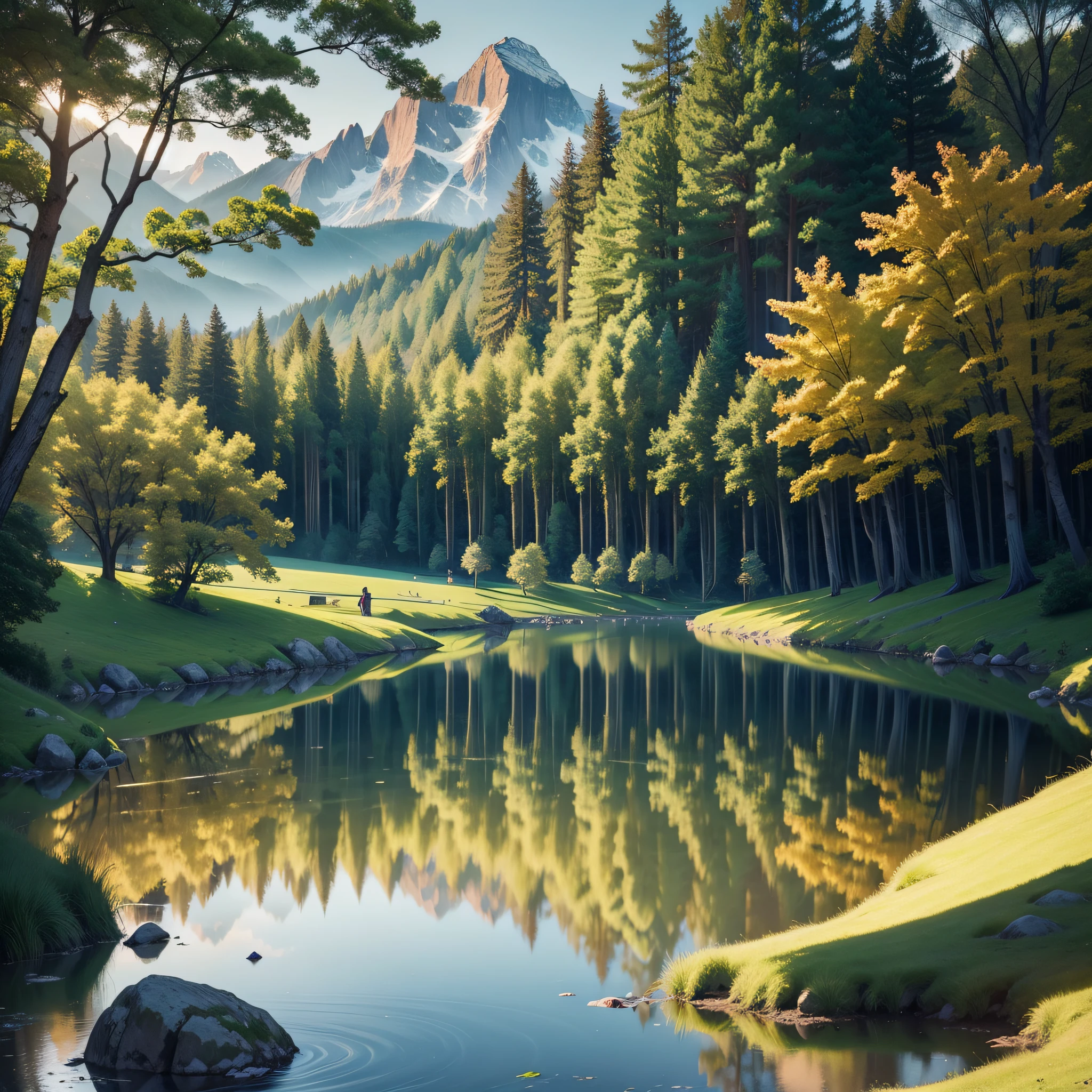 Nature Landscapes serene lakes