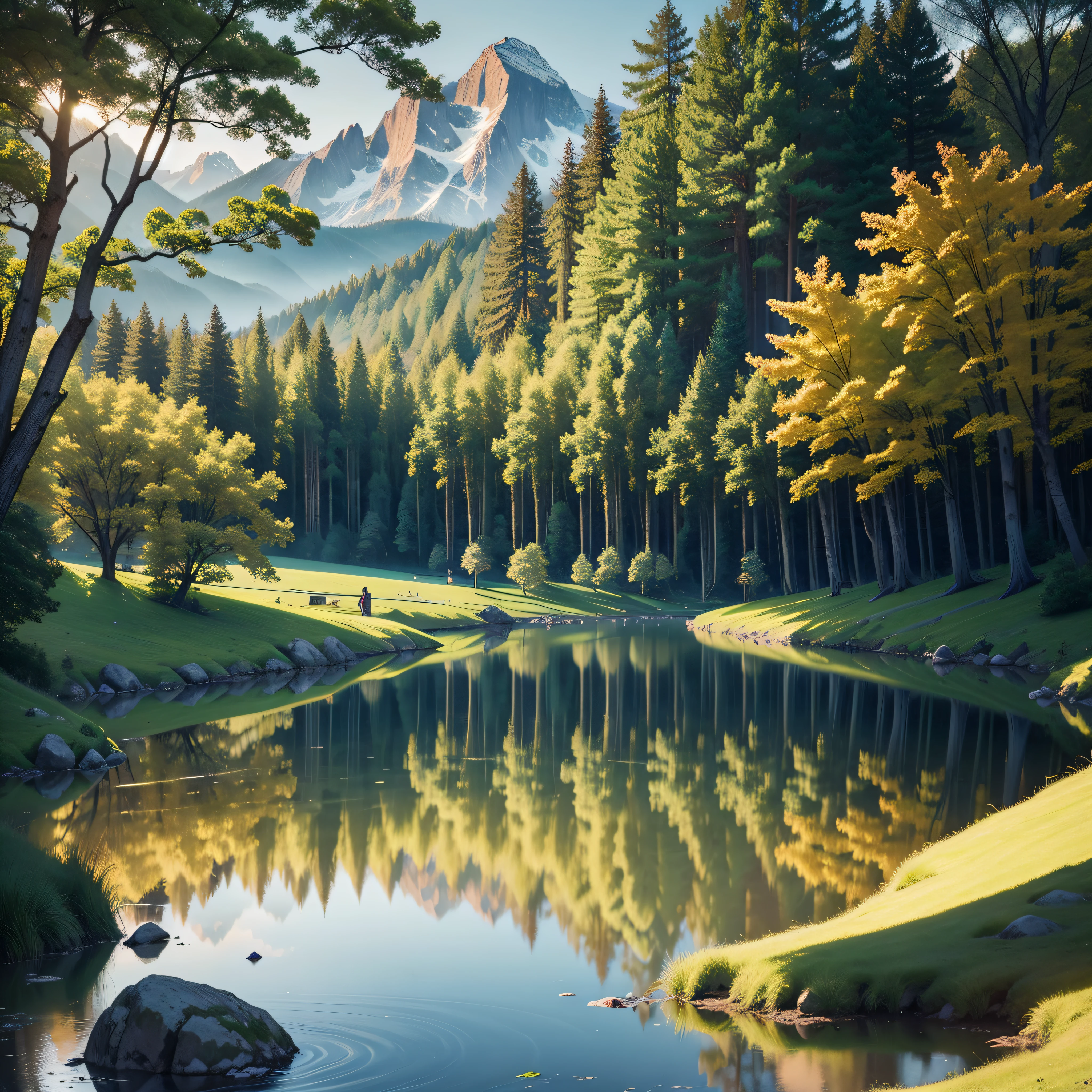 Nature Landscapes serene lakes