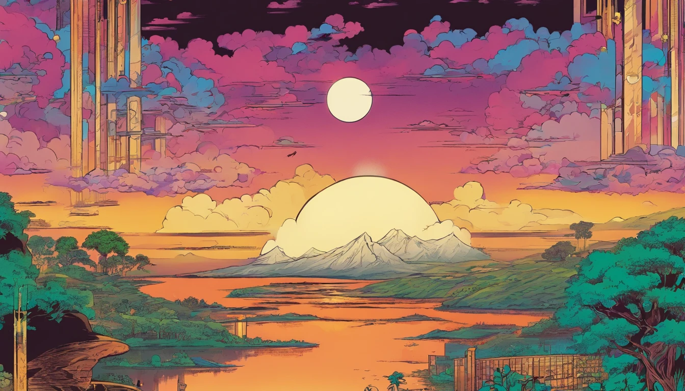 Manga with a neo-retro feel
