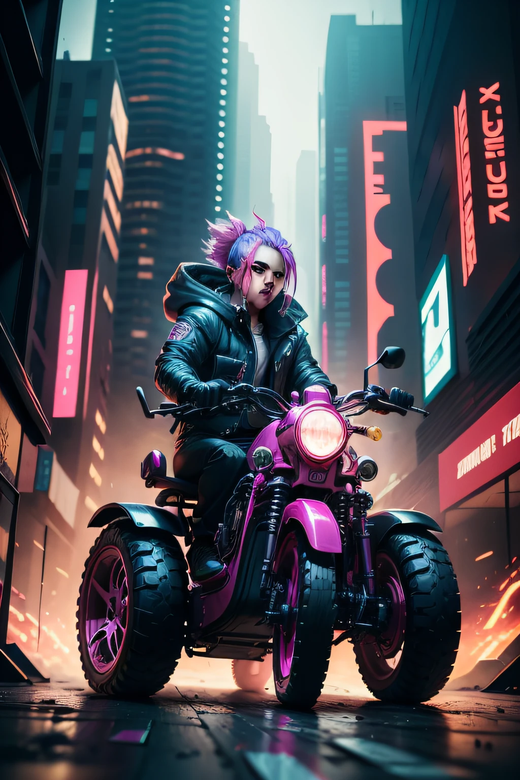 Chariot cyberpunk