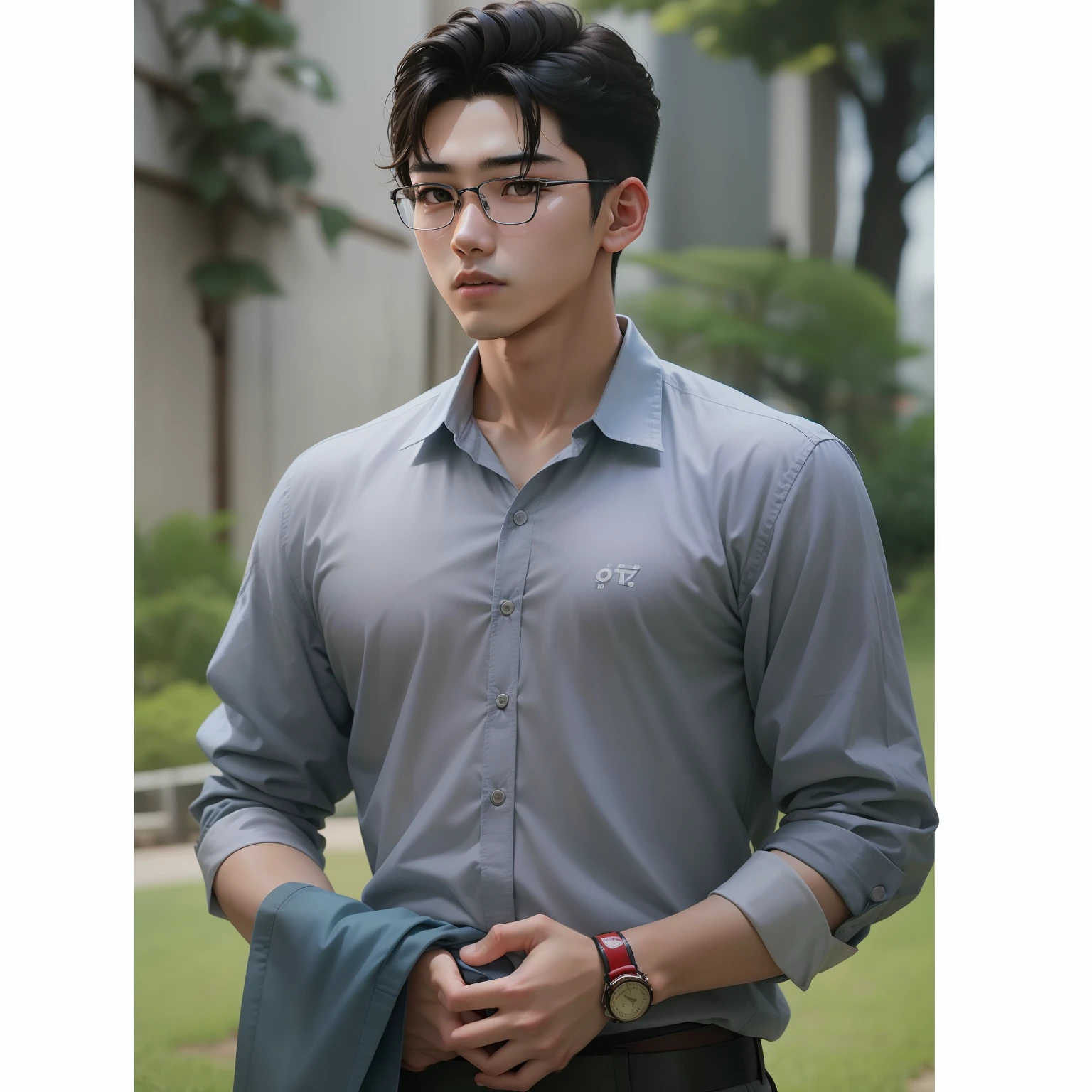 Um garoto coreano, 17 anos