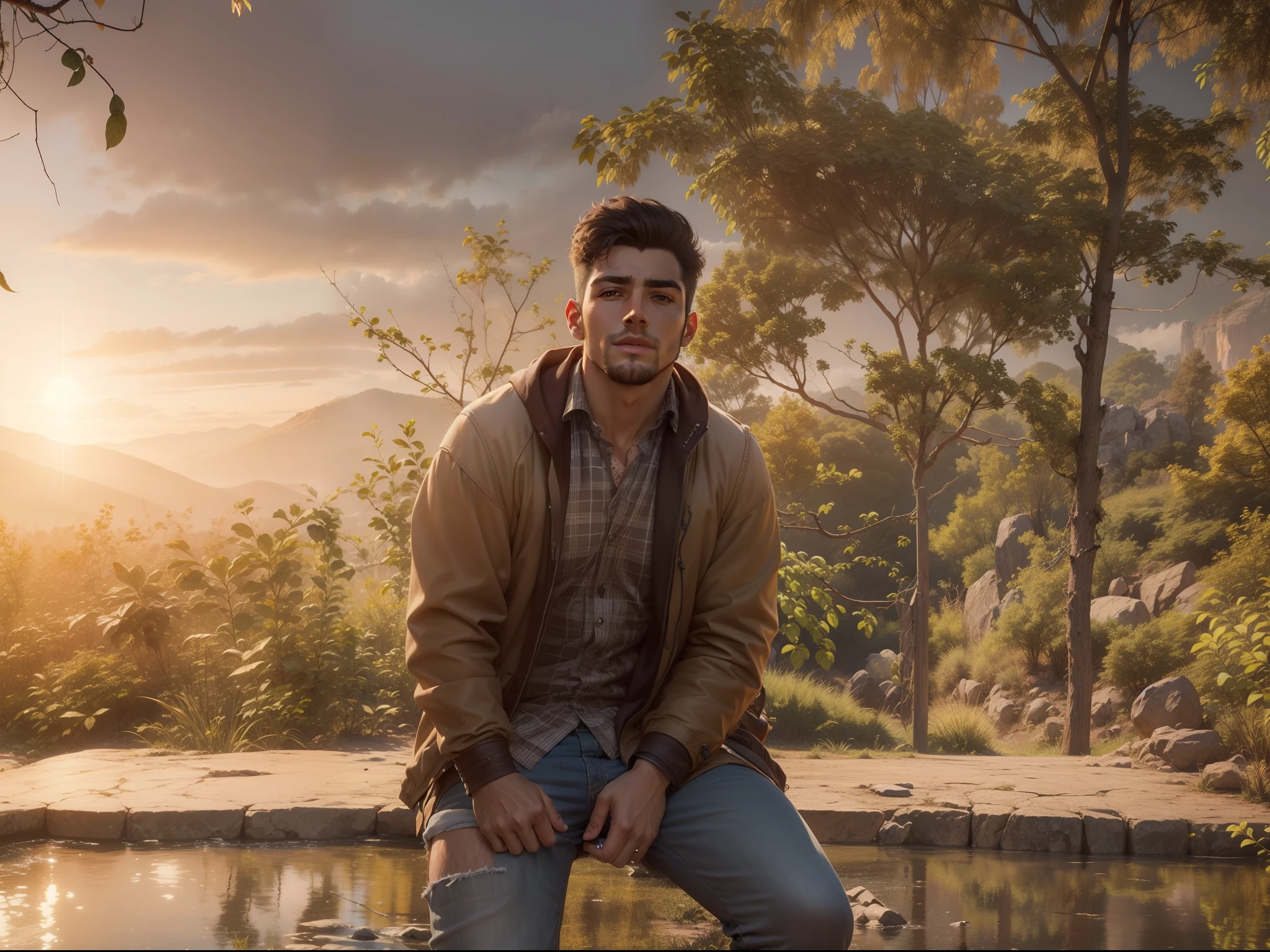 Background change,4k, ultra realistic, handsome boy, realistic,