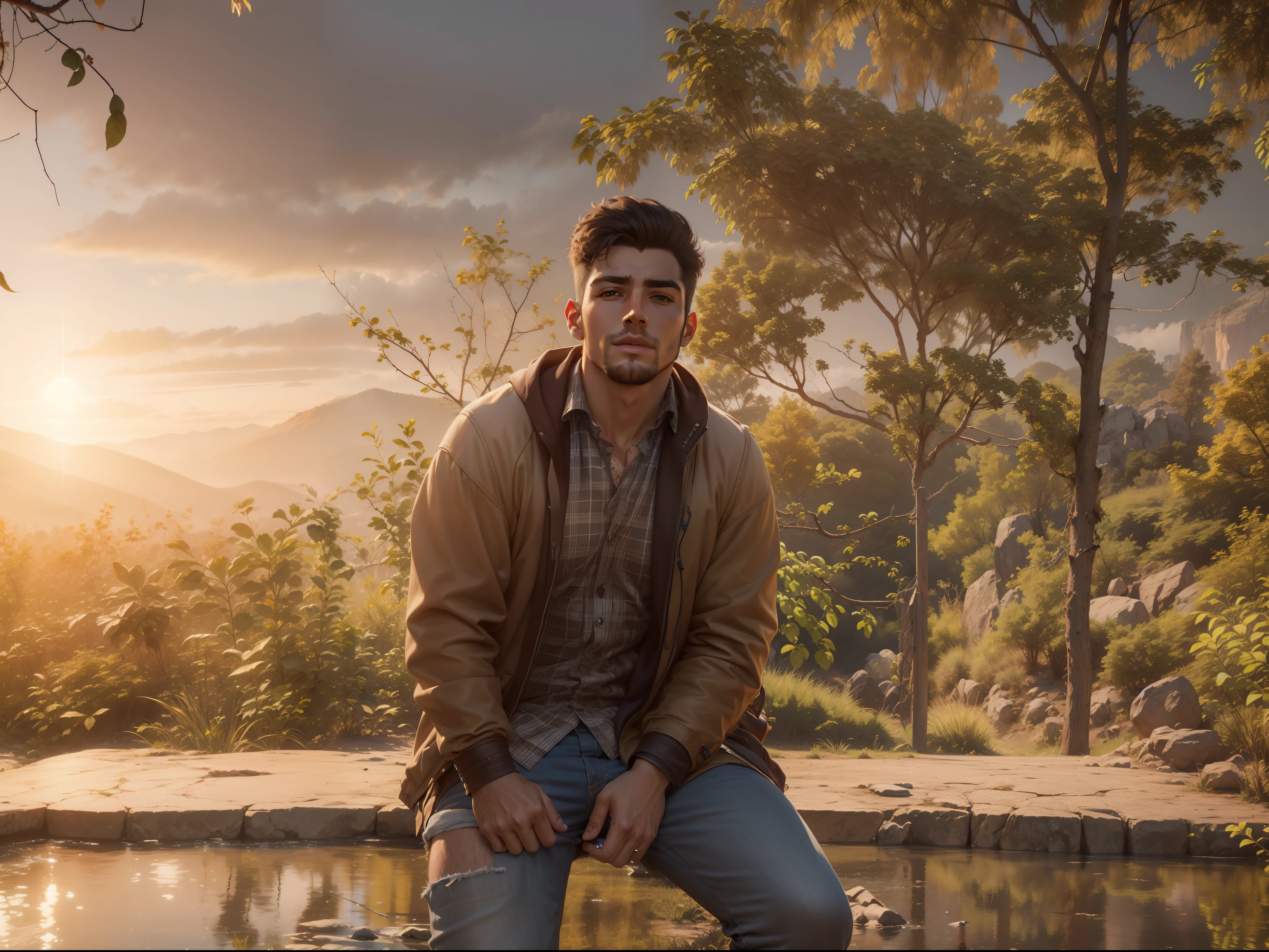 Background change,4k, ultra realistic, handsome boy, realistic,