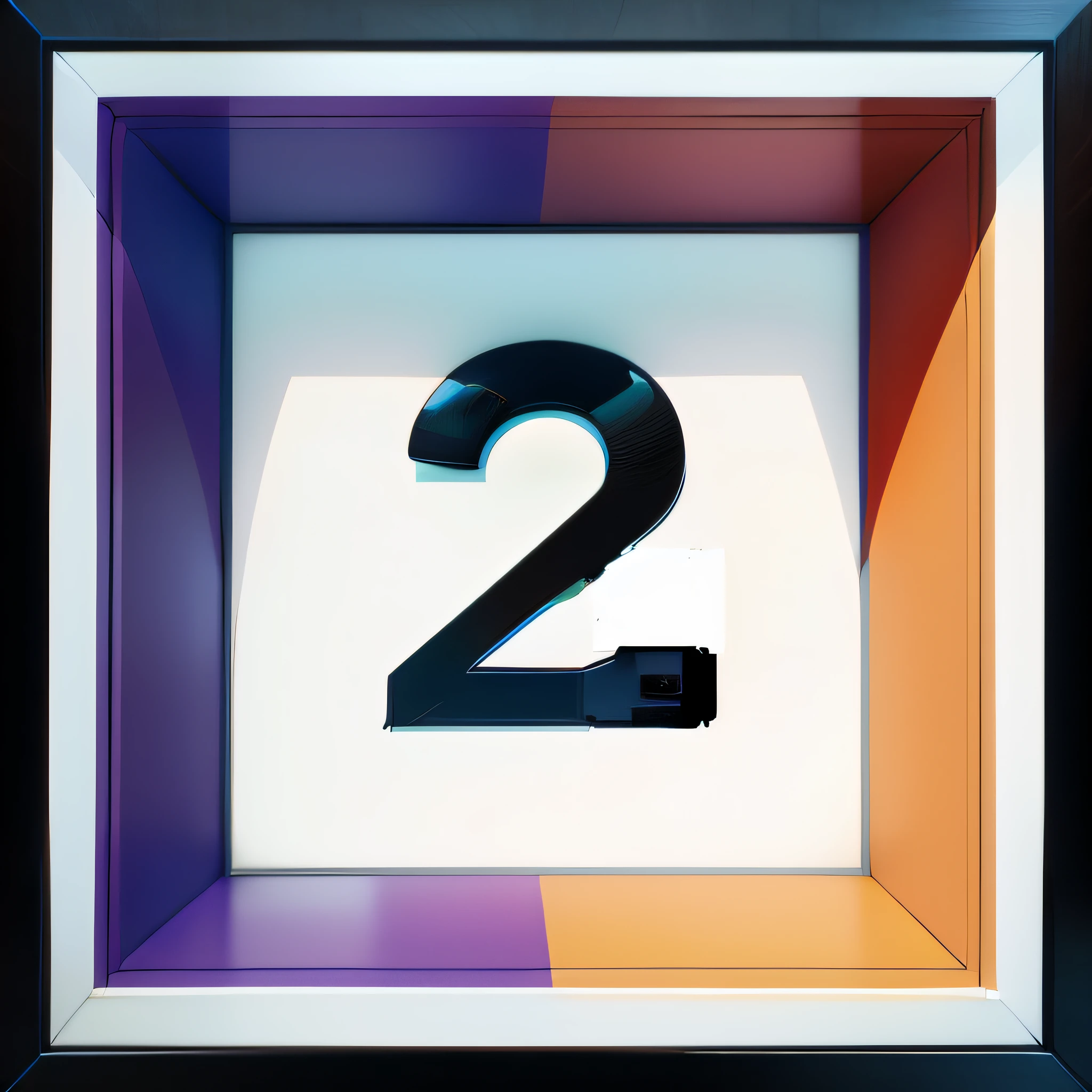 There is a picture of the number two, Two, illusory engine: .2, light box, 2b, 2 b, year 3022, tv still, 🔥 😎 🕹️ 👀 :2, 2 k, 2K, profile picture 1024px, f / 2. 2, tv still frame