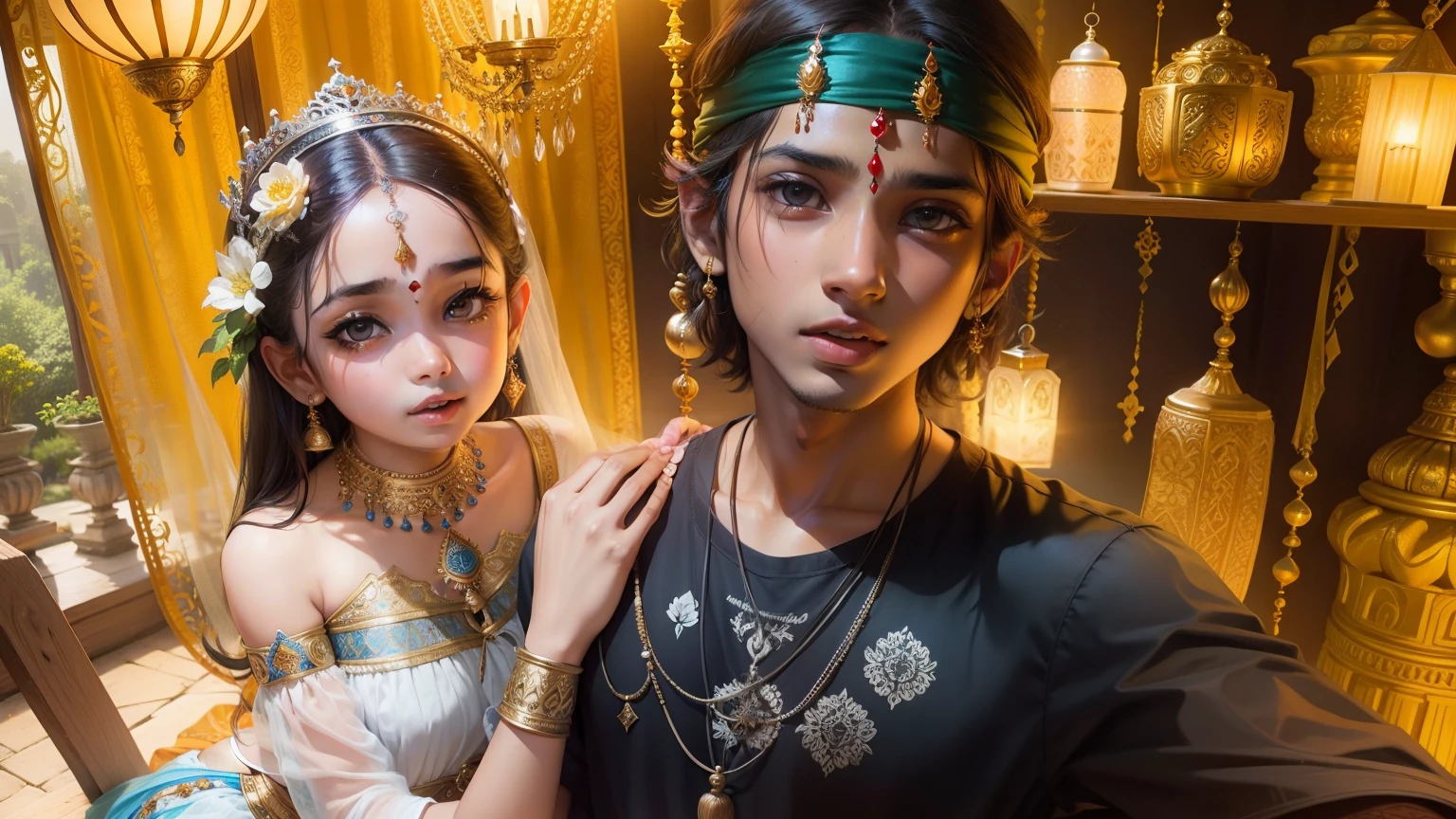 Radha and krishna 17yead old child