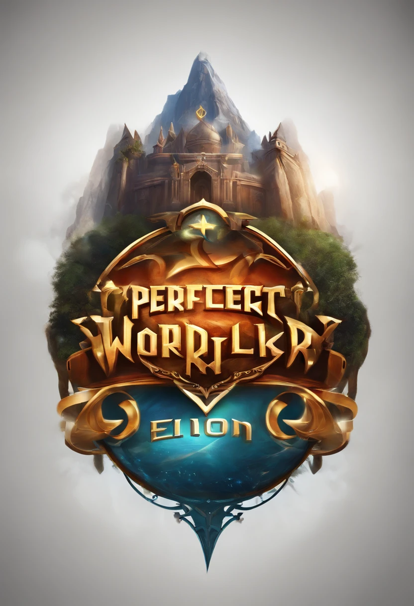 I want you to create a logo for a private game called " Perfect World Zion" you can do something similar to the logo of the game Perfect World