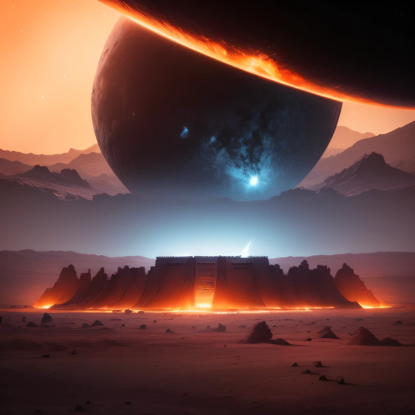 ((( Colossal Red Planet Entering Solar System, Ultra Detailed, Perfect Resolution ))), (( 8k, High Resolution, Ultra Definition, Dreamlike art, Midjourney Style Art, Cinematic Lighting, Intricate, Masterpiece, UHD, Camera Raw , Realism, Cinematic Scene))