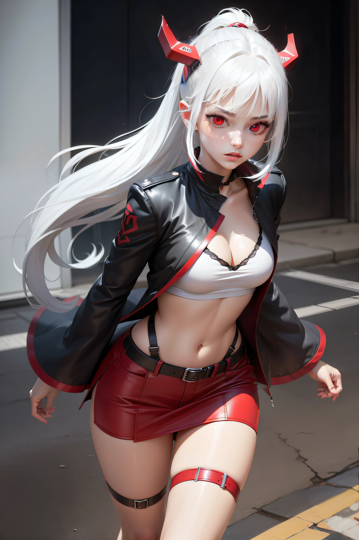 Red eyes wide